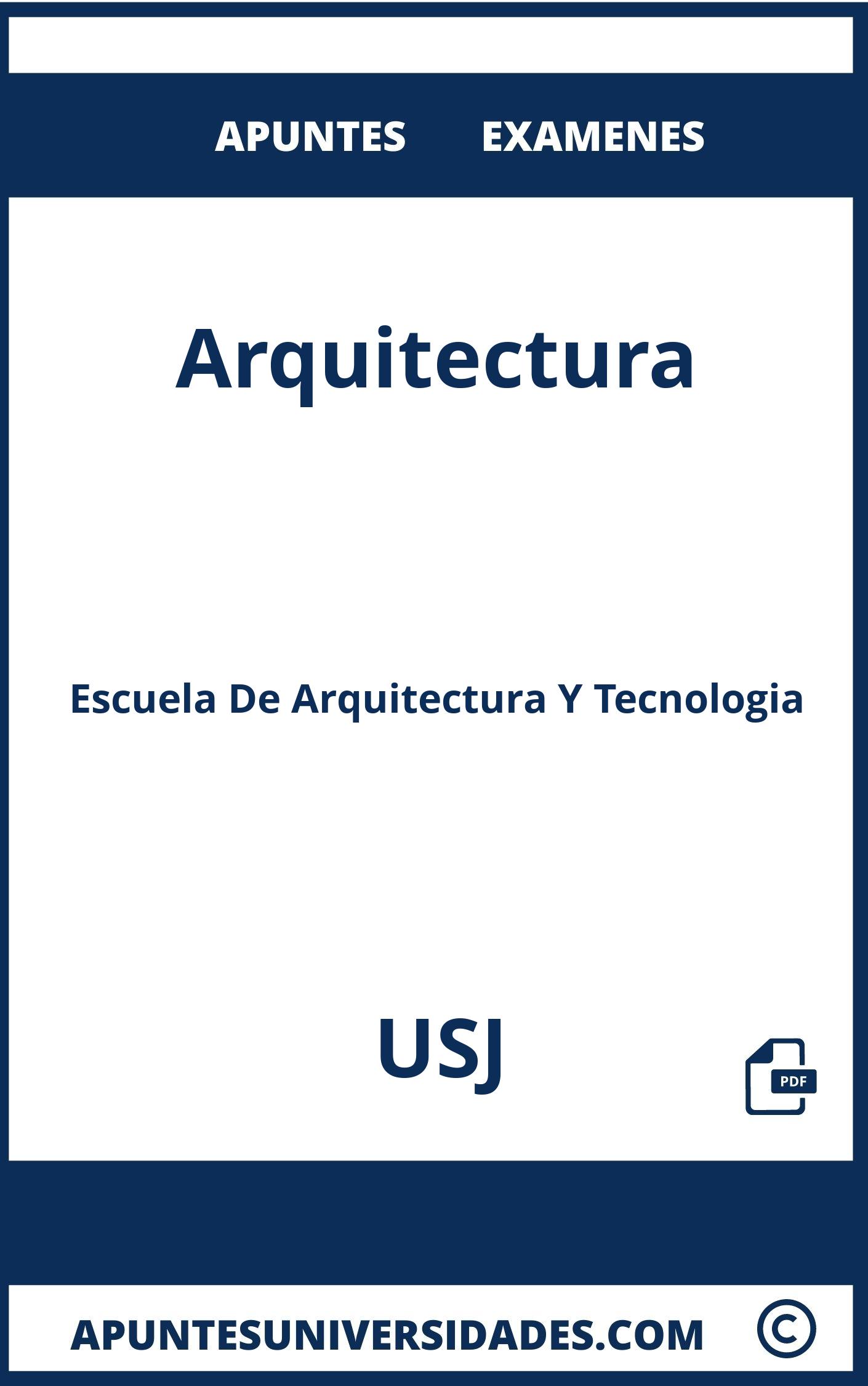 Examenes Apuntes Arquitectura USJ