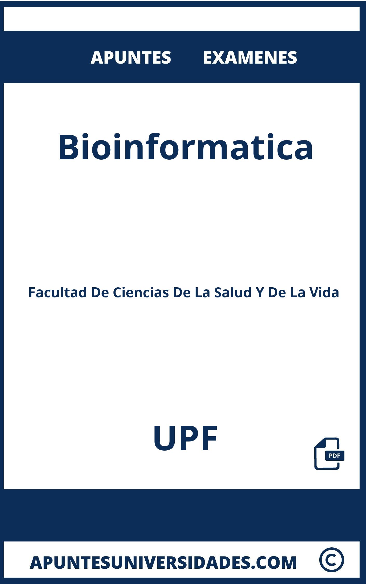 Examenes Apuntes Bioinformatica UPF