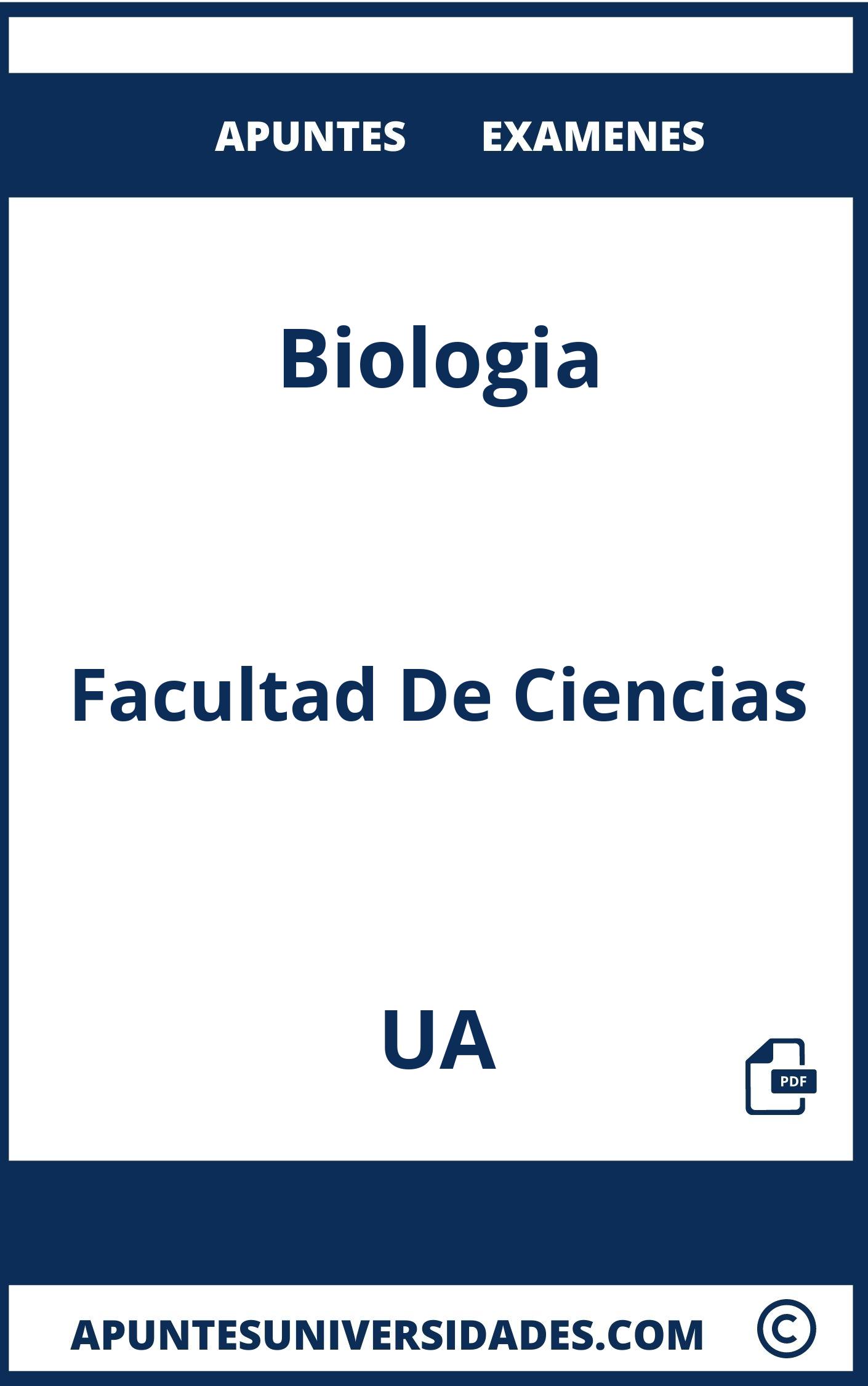 Apuntes y Examenes Biologia UA
