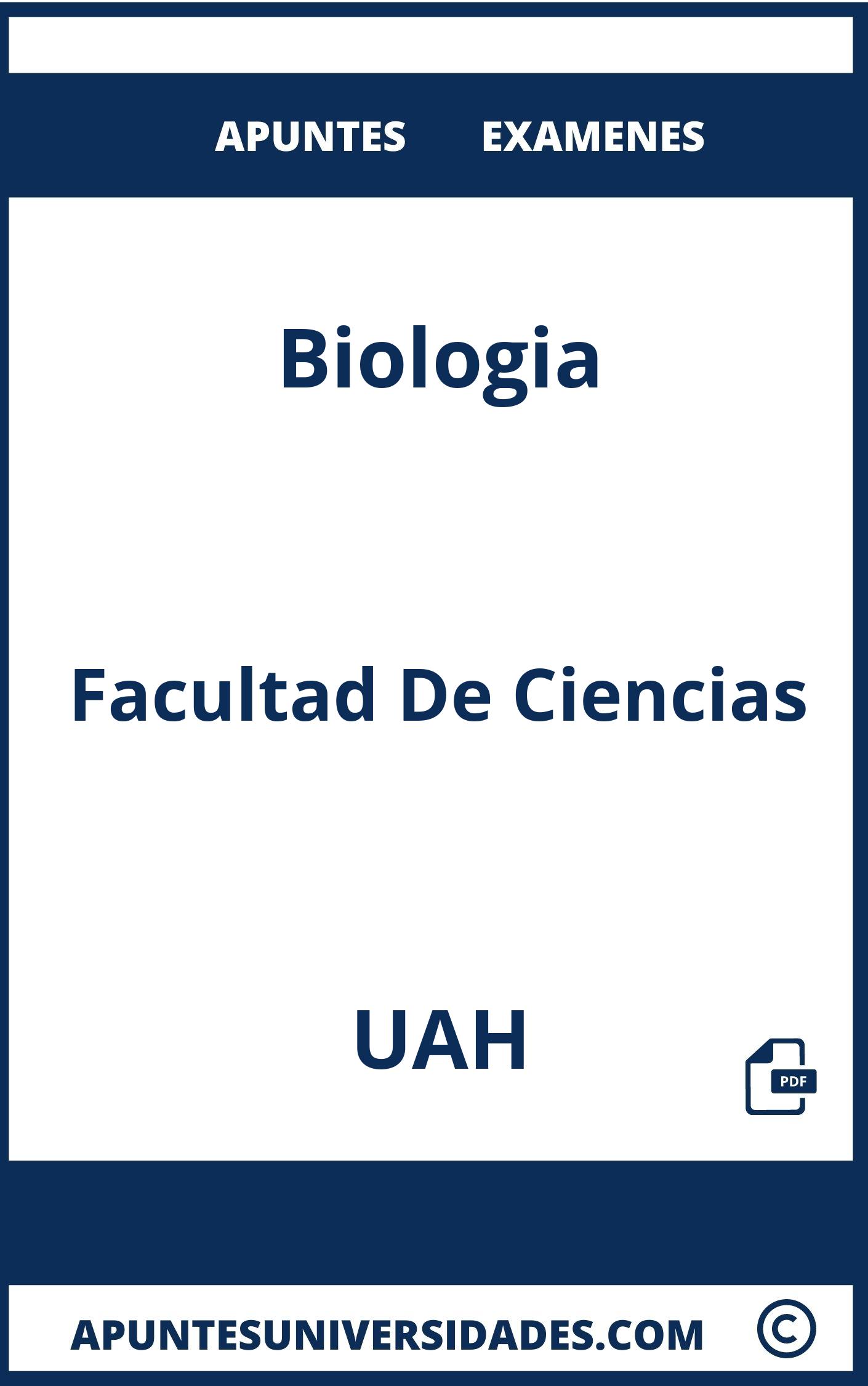 Biologia UAH Examenes Apuntes