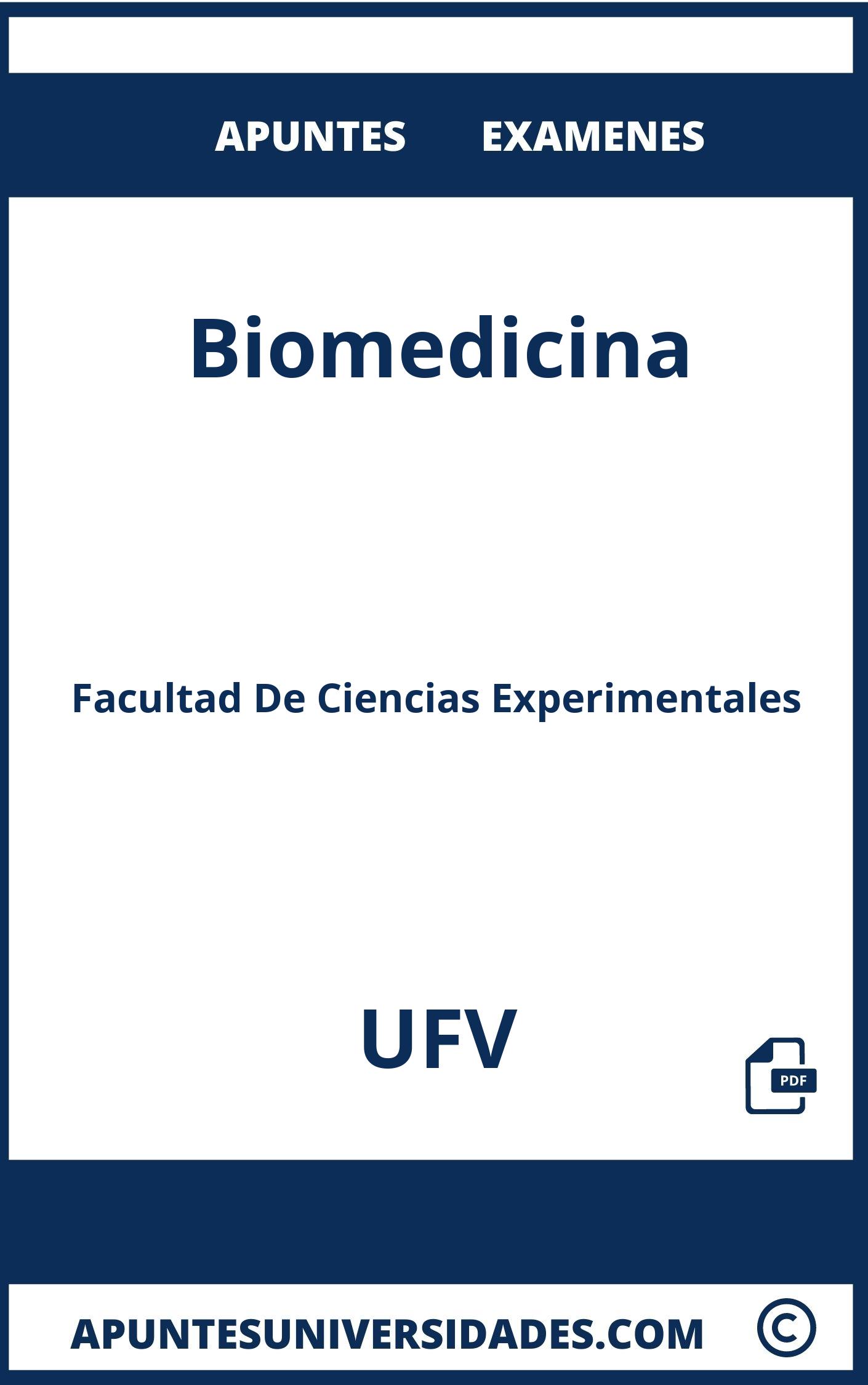 Apuntes y Examenes de Biomedicina UFV
