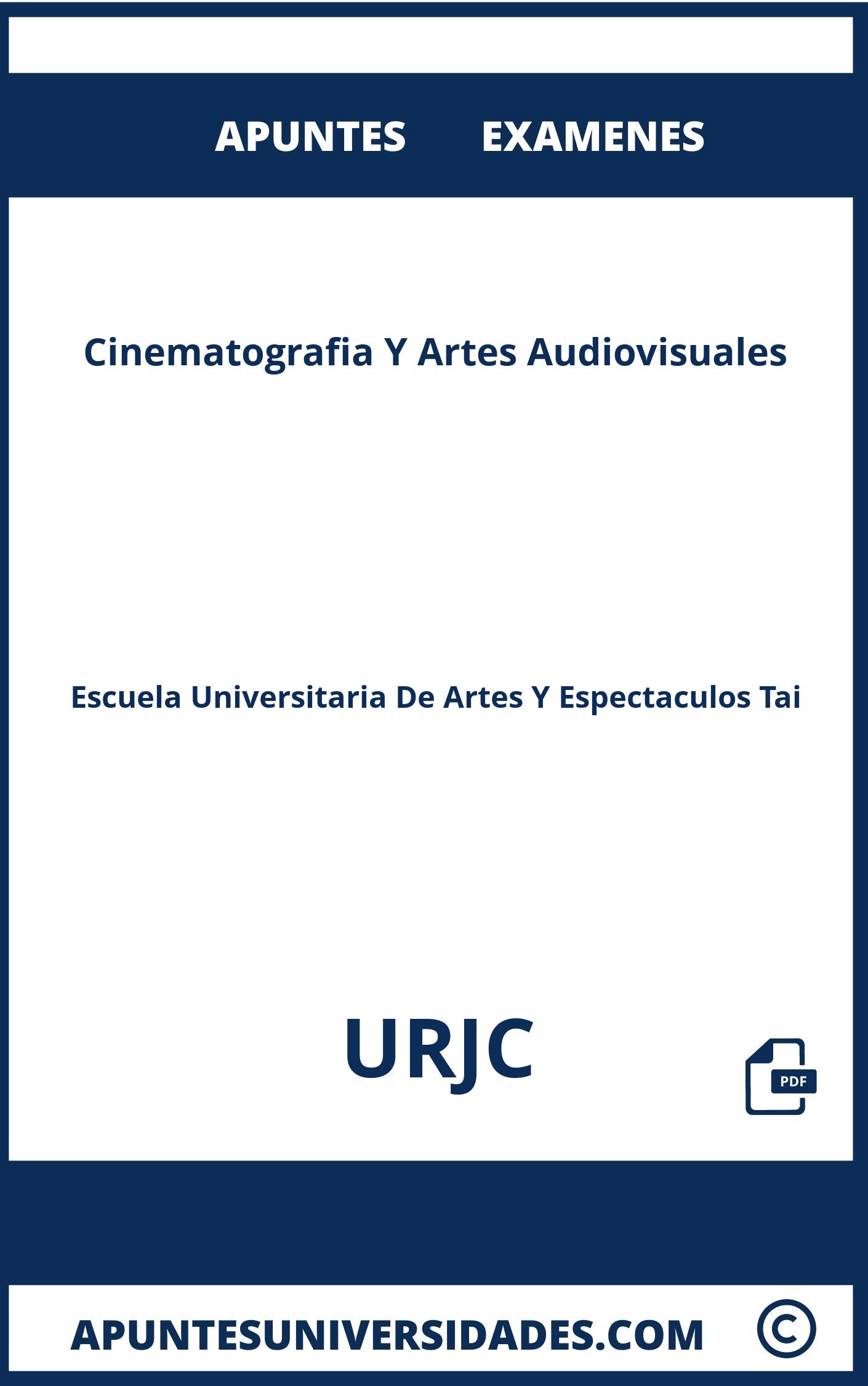 Apuntes Examenes Cinematografia Y Artes Audiovisuales URJC