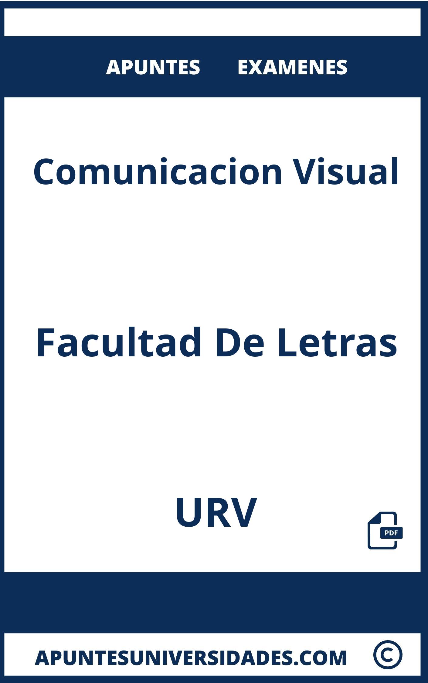 Apuntes Examenes Comunicacion Visual URV