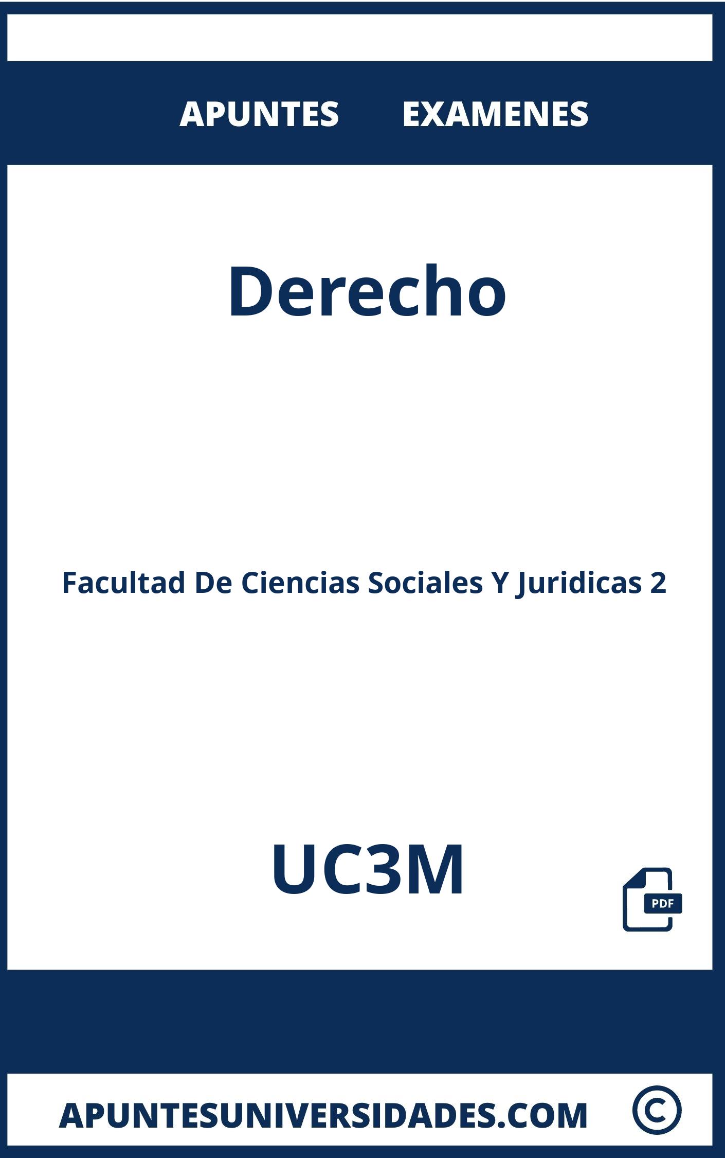 Apuntes y Examenes de Derecho UC3M