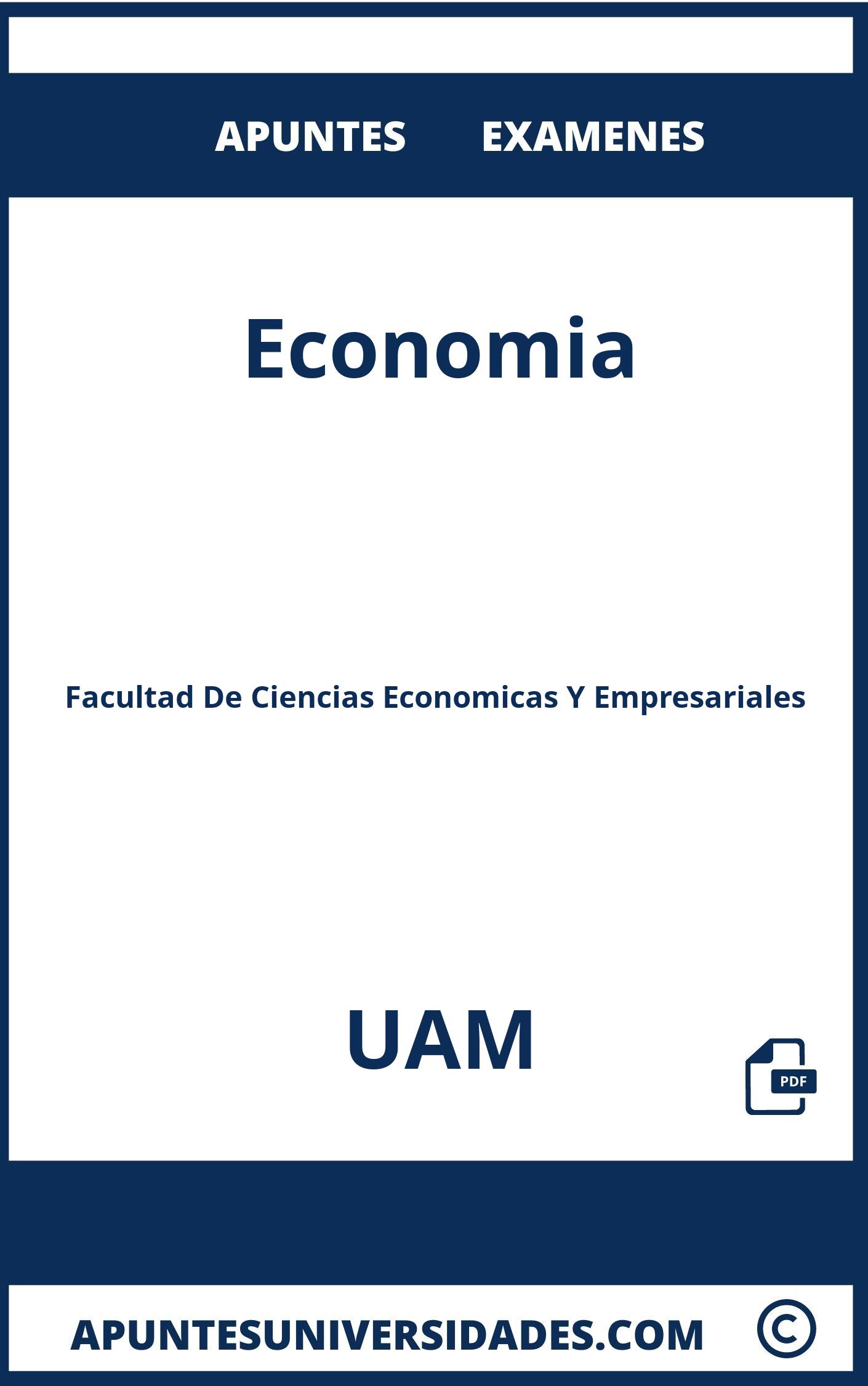 Apuntes y Examenes Economia UAM
