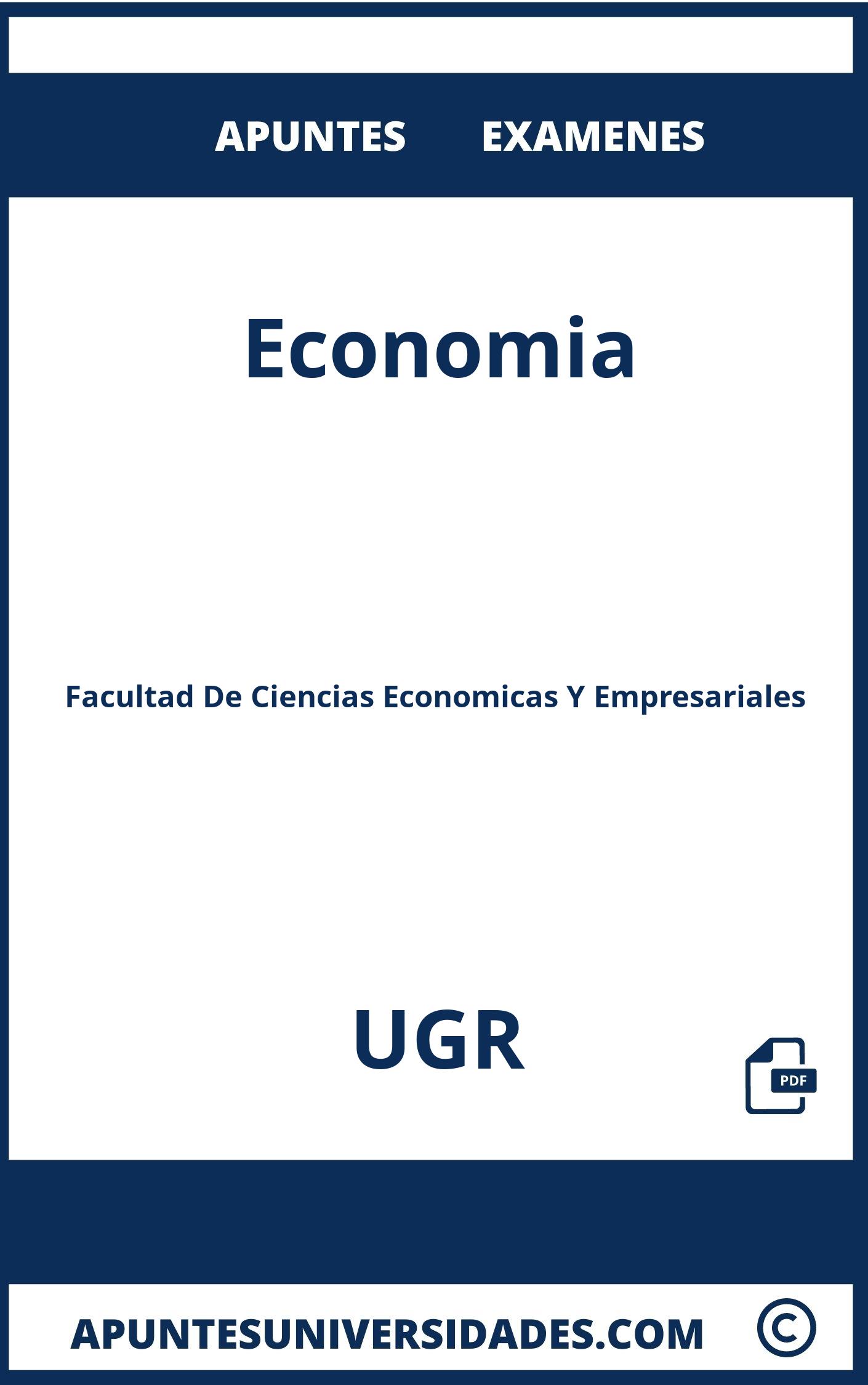 Examenes Apuntes Economia UGR