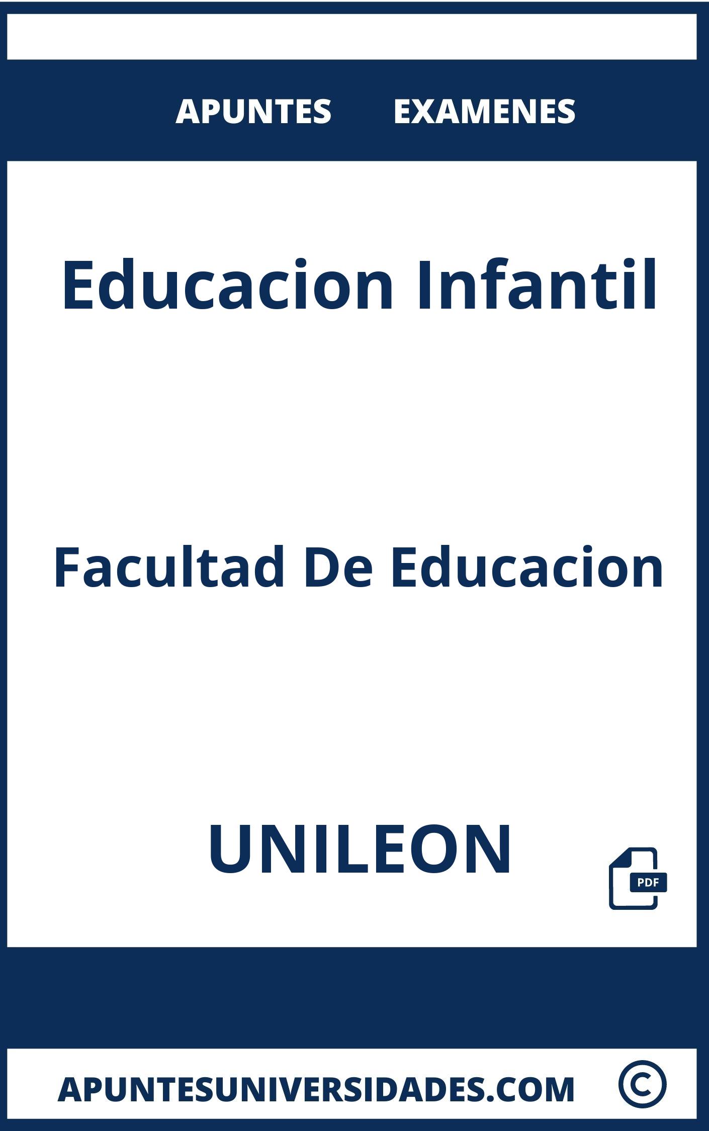 Examenes Apuntes Educacion Infantil UNILEON