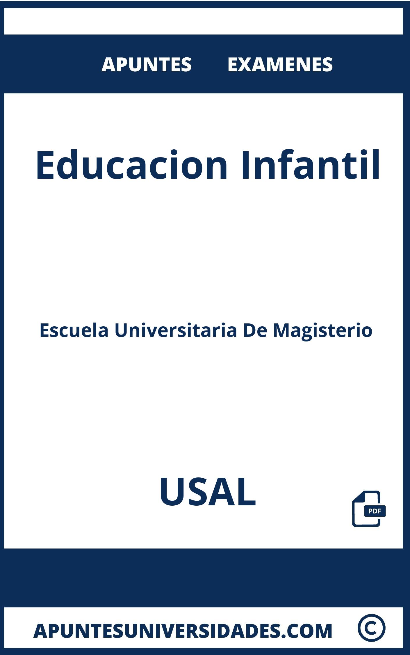 Apuntes y Examenes Educacion Infantil USAL