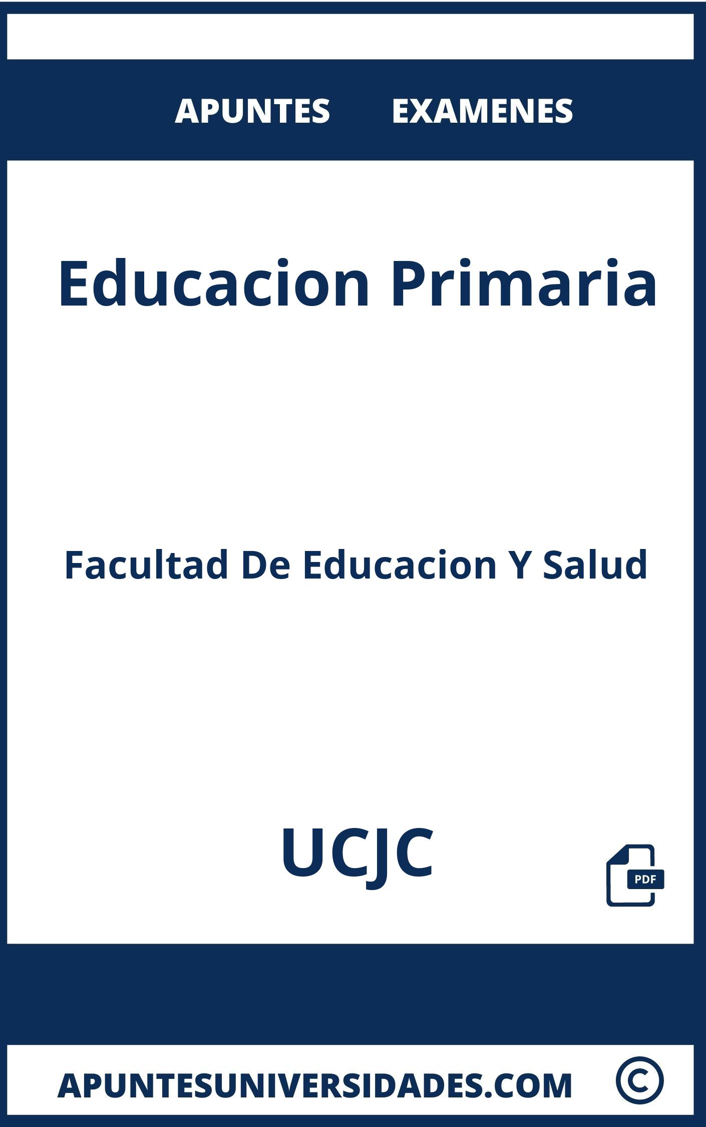 Examenes y Apuntes de Educacion Primaria UCJC