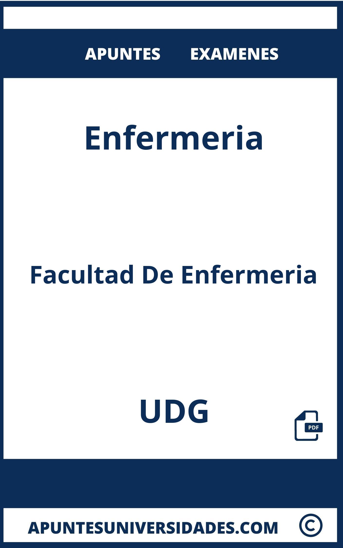 Apuntes y Examenes de Enfermeria UDG