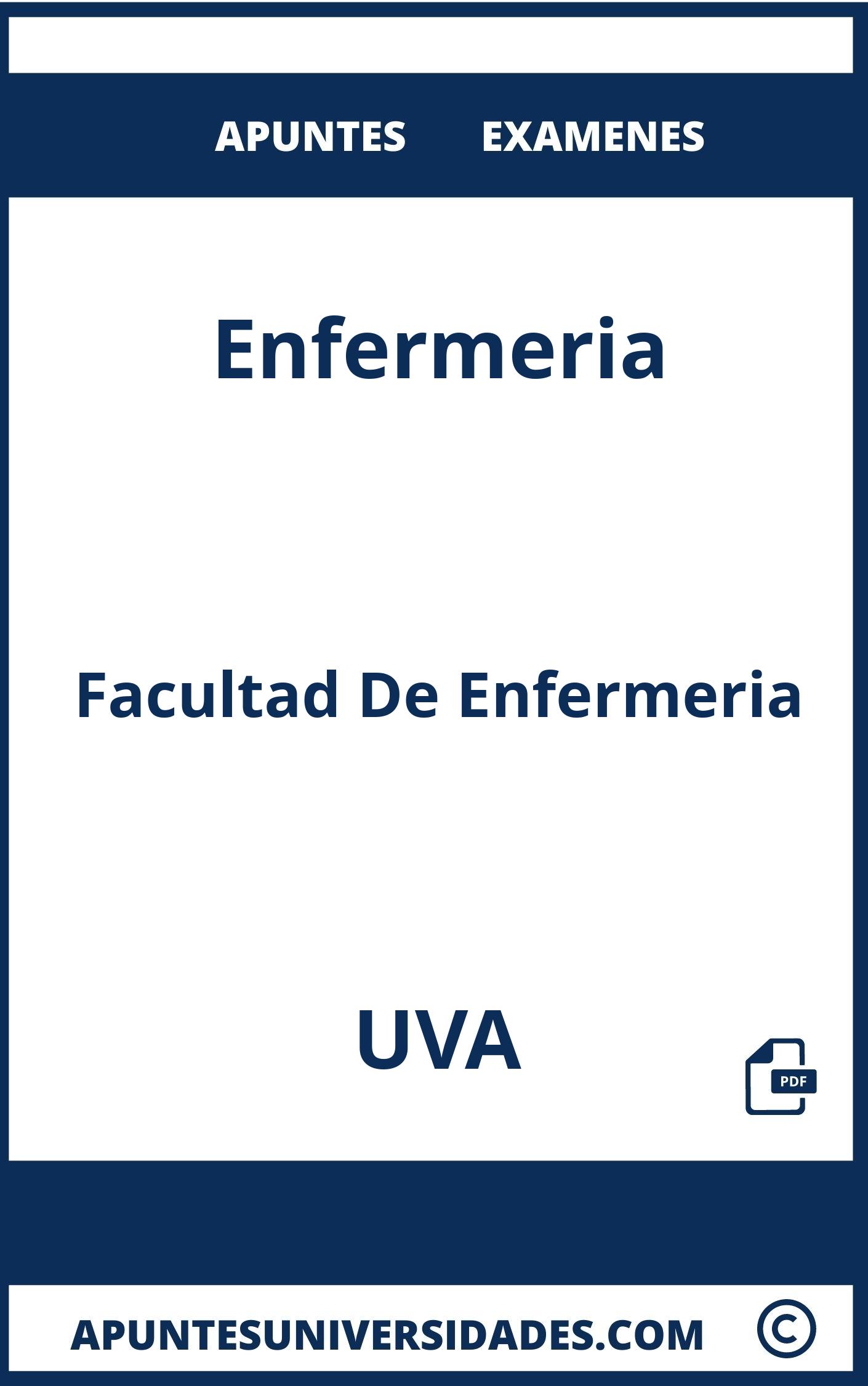 Examenes Apuntes Enfermeria UVA