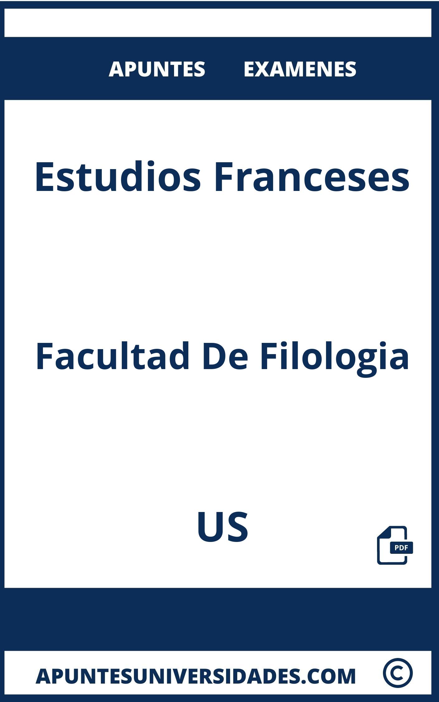 Estudios Franceses US Examenes Apuntes