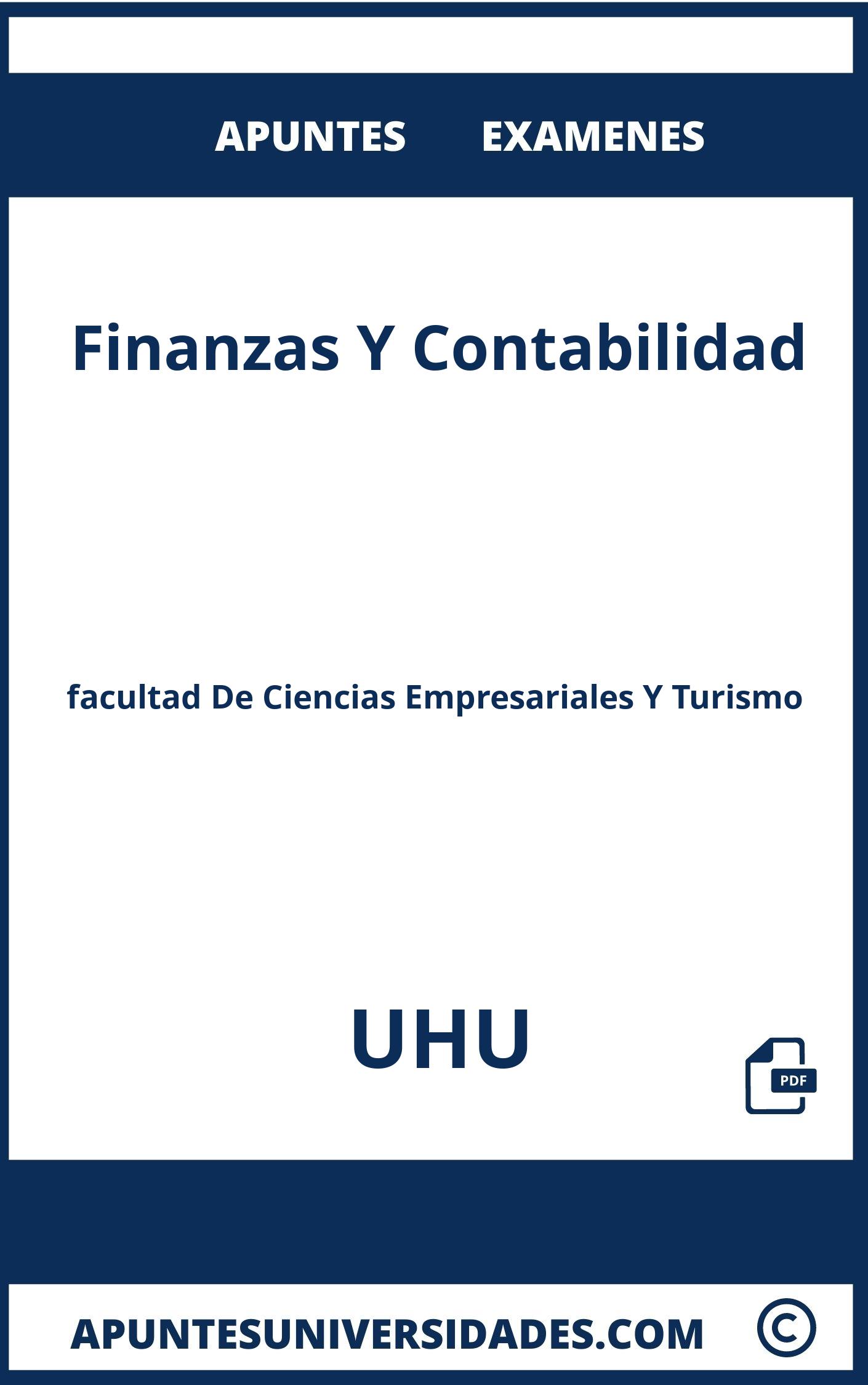 Apuntes Finanzas Y Contabilidad UHU y Examenes