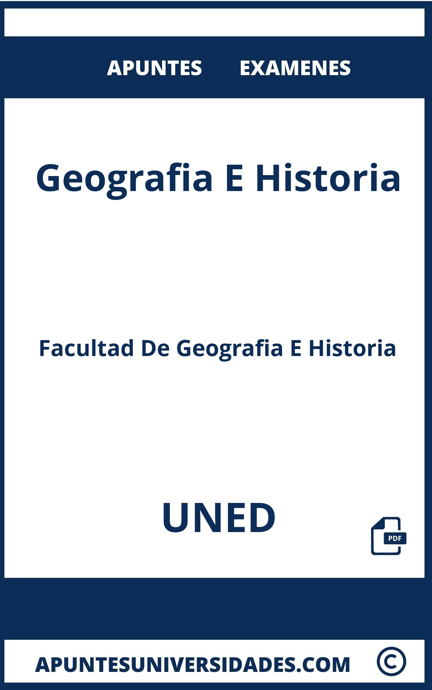 Examenes y Apuntes Geografia E Historia UNED