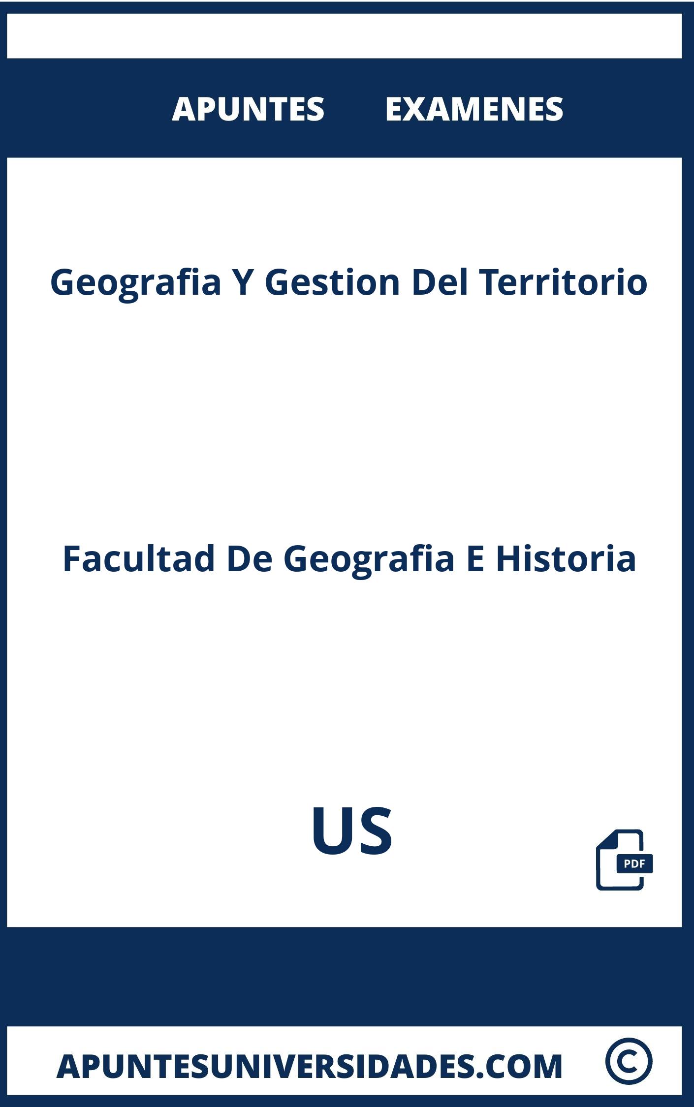 Examenes Apuntes Geografia Y Gestion Del Territorio US