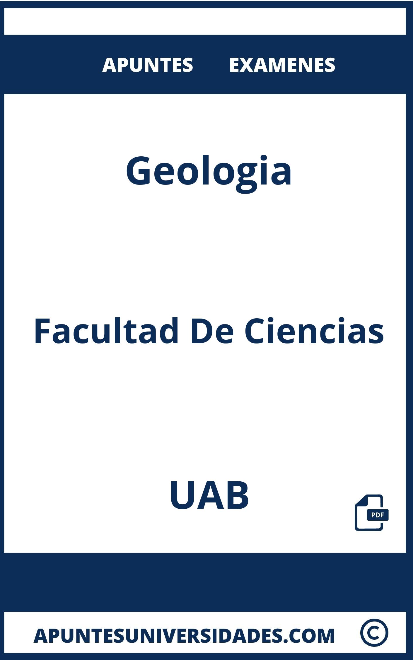 Apuntes Examenes Geologia UAB