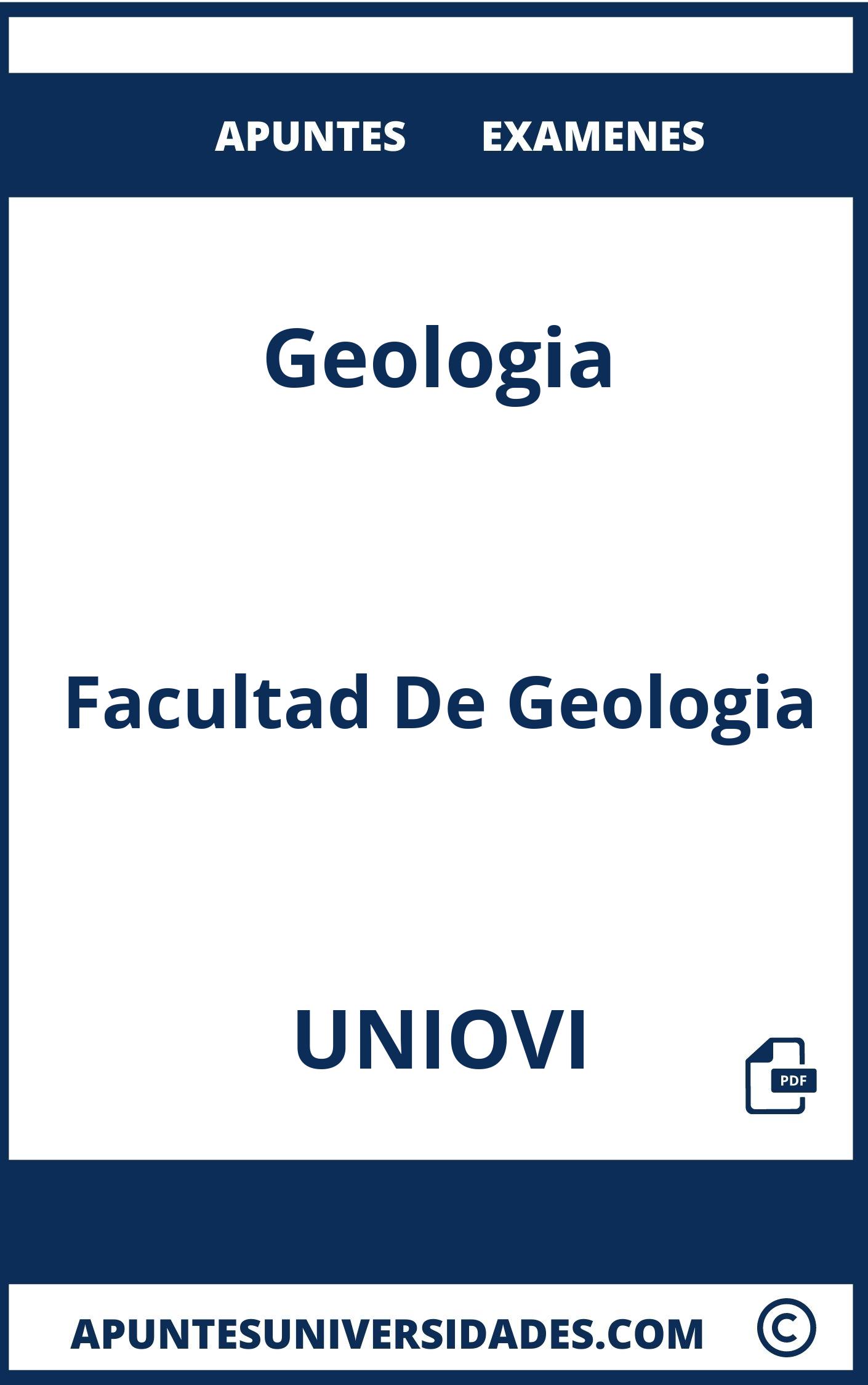 Apuntes y Examenes Geologia UNIOVI