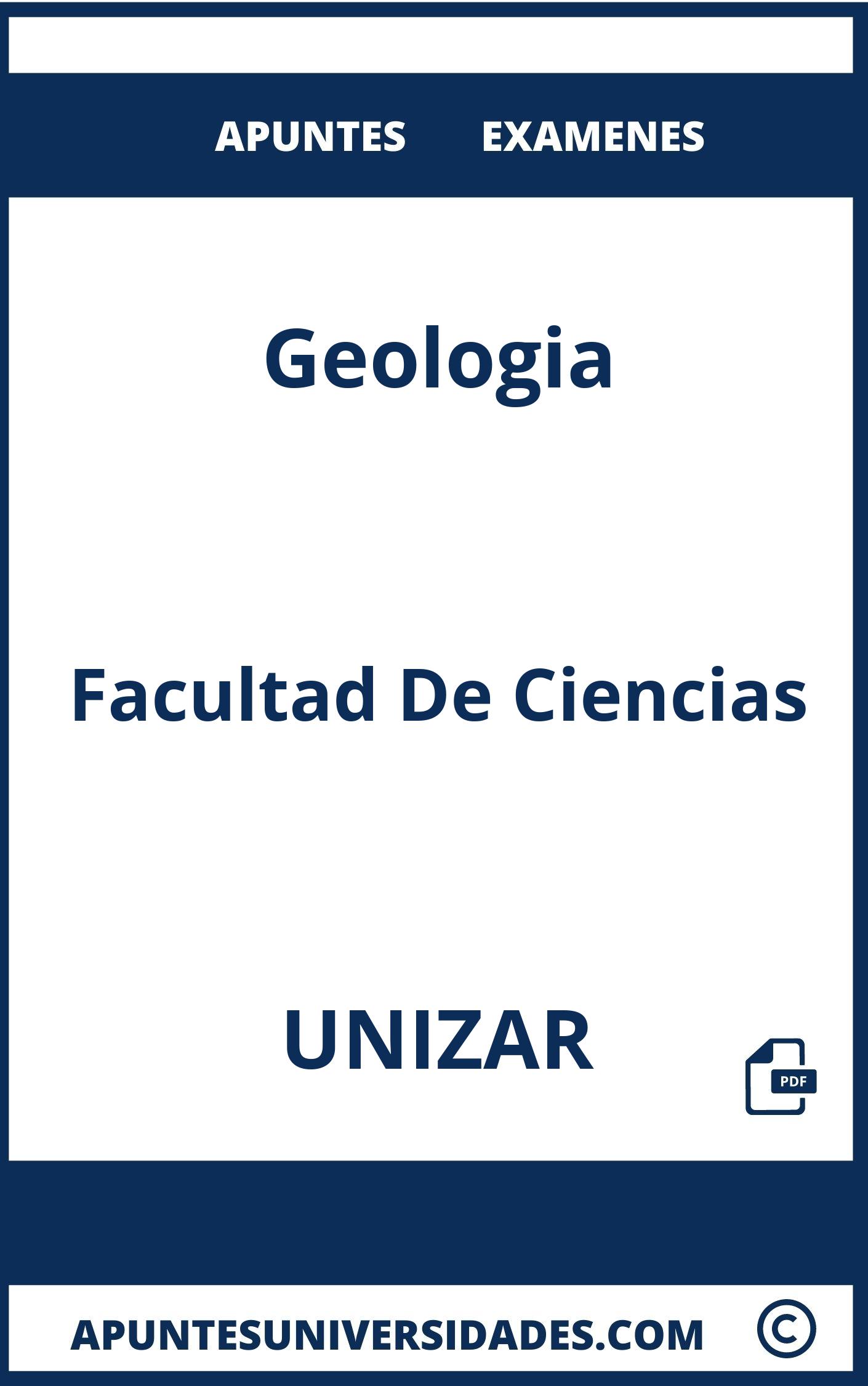 Geologia UNIZAR Examenes Apuntes
