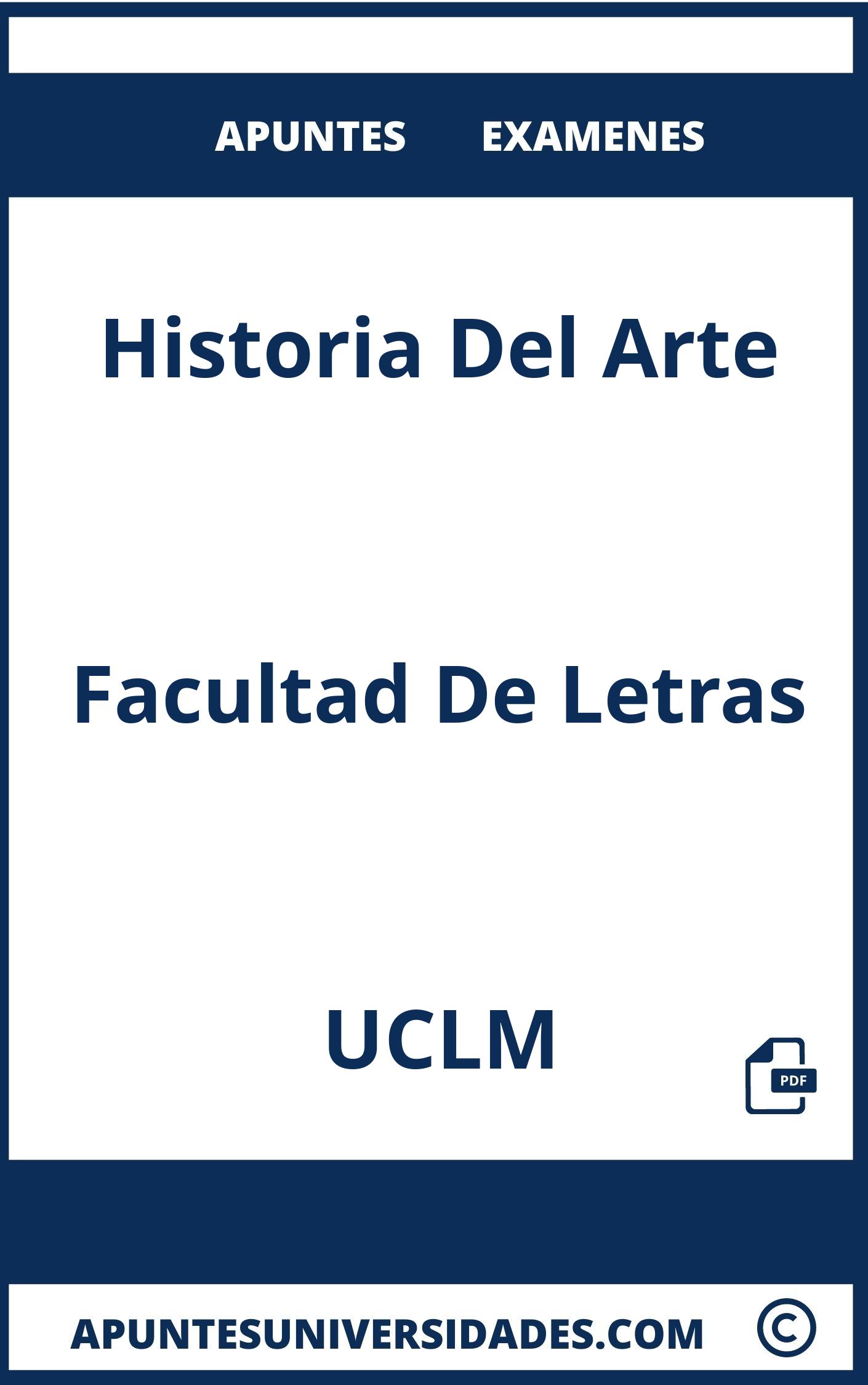 Examenes Apuntes Historia Del Arte UCLM