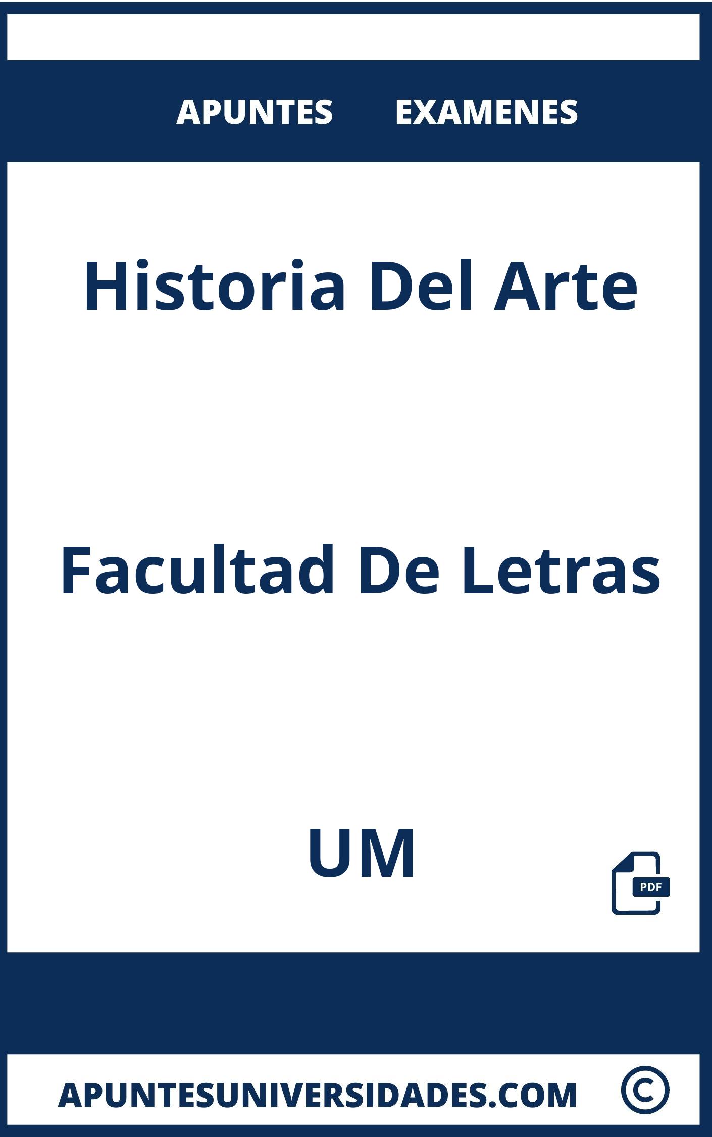 Apuntes y Examenes Historia Del Arte UM