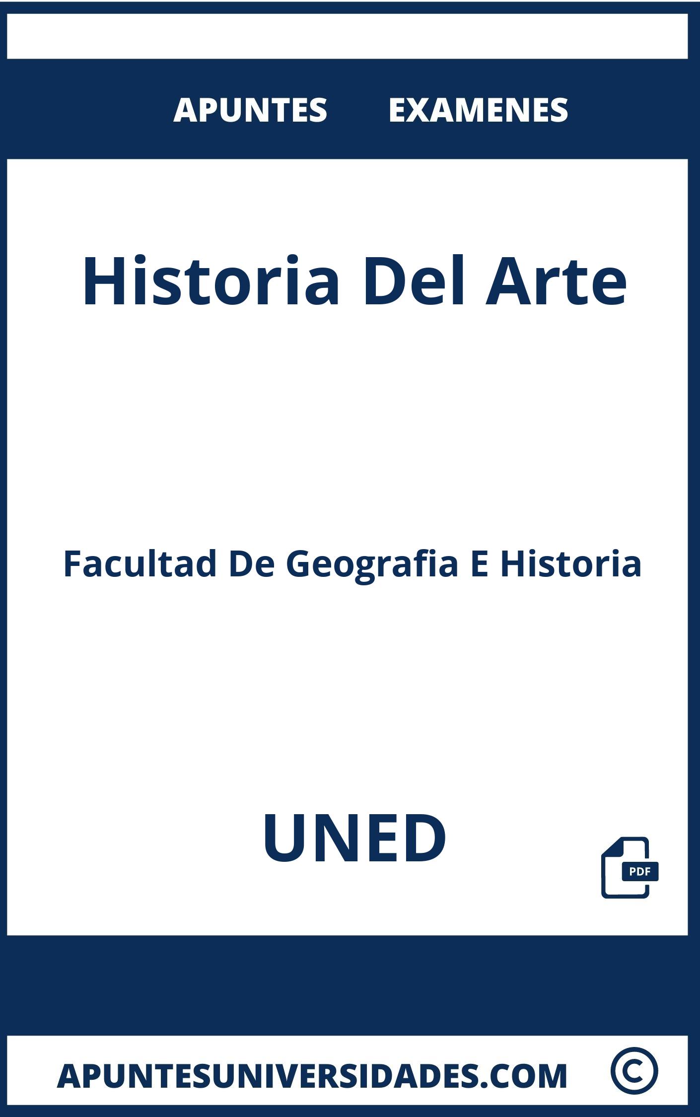 Apuntes y Examenes de Historia Del Arte UNED
