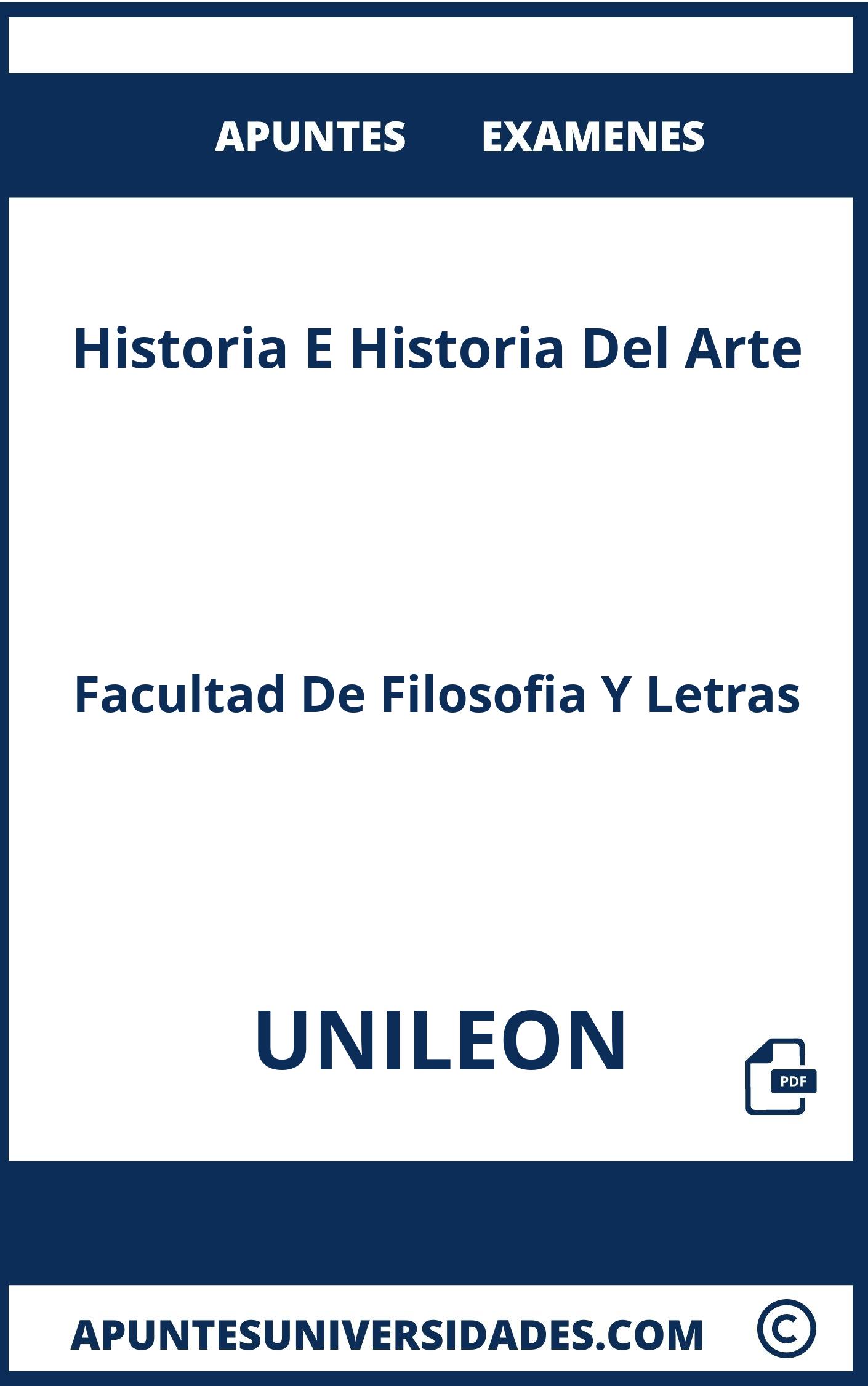 Apuntes y Examenes Historia E Historia Del Arte UNILEON