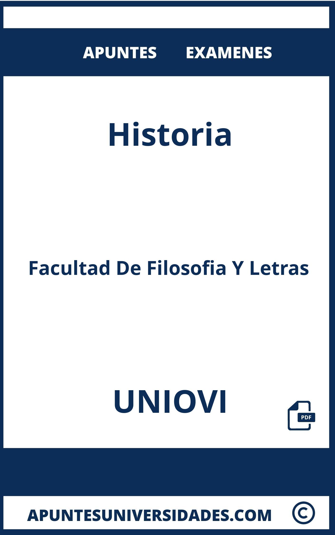 Examenes Apuntes Historia UNIOVI