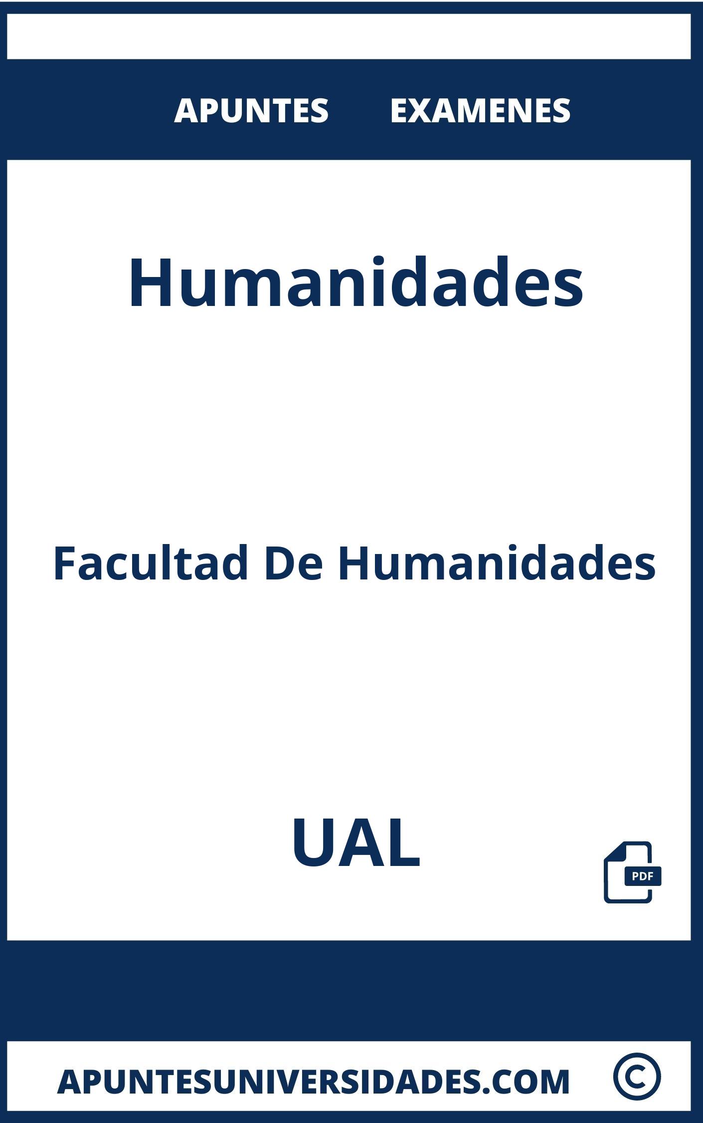 Apuntes y Examenes Humanidades UAL