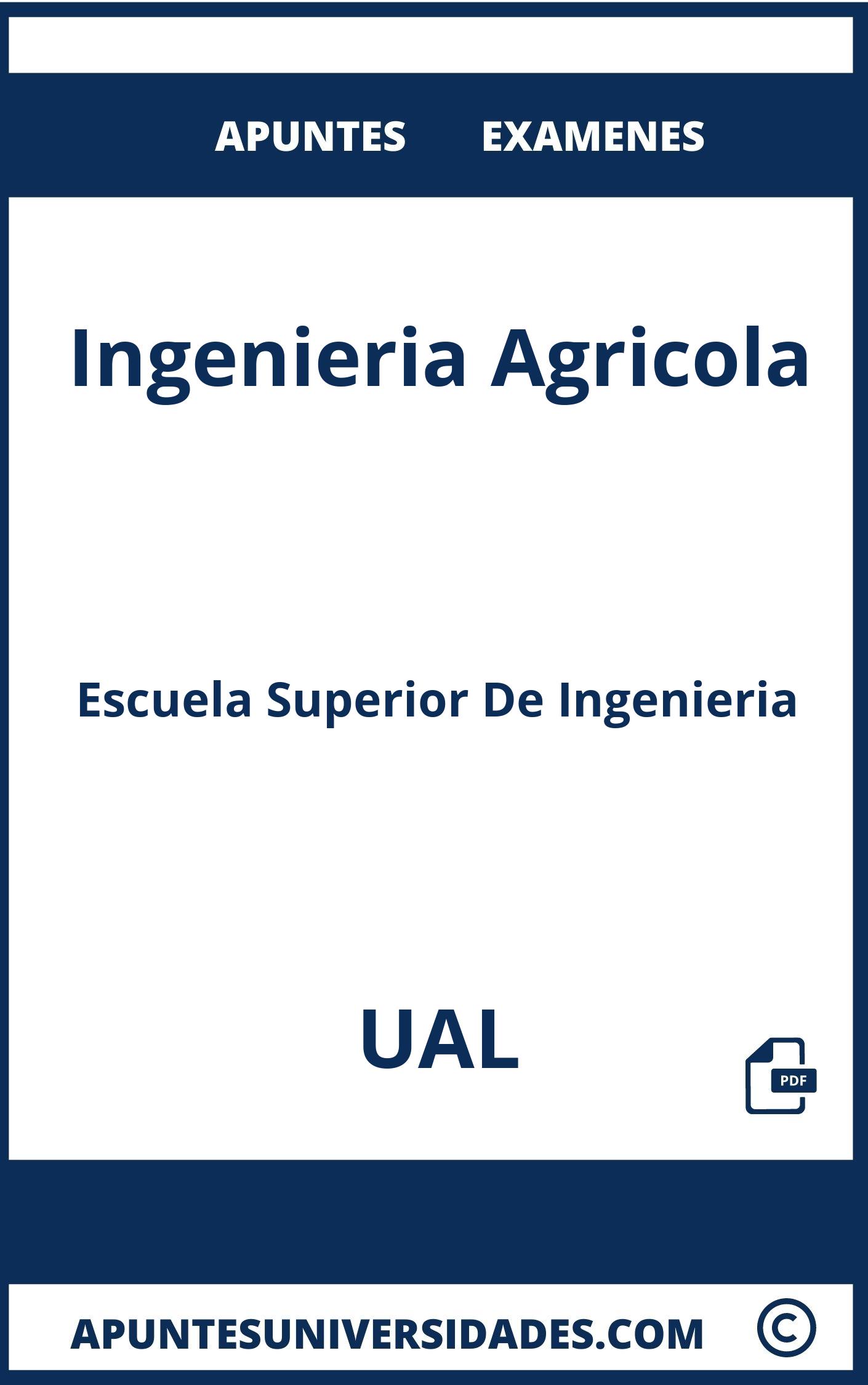 Ingenieria Agricola UAL Examenes Apuntes