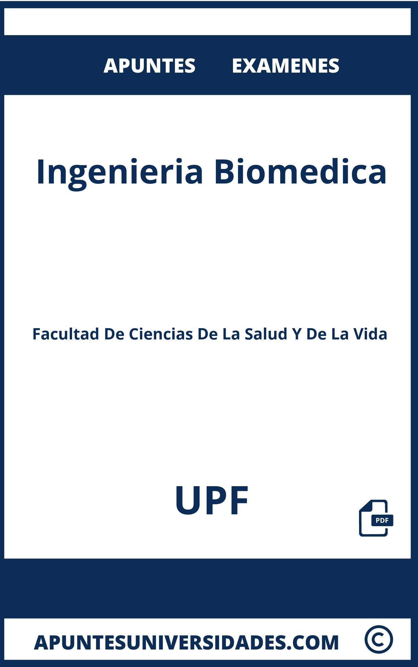 Examenes Apuntes Ingenieria Biomedica UPF