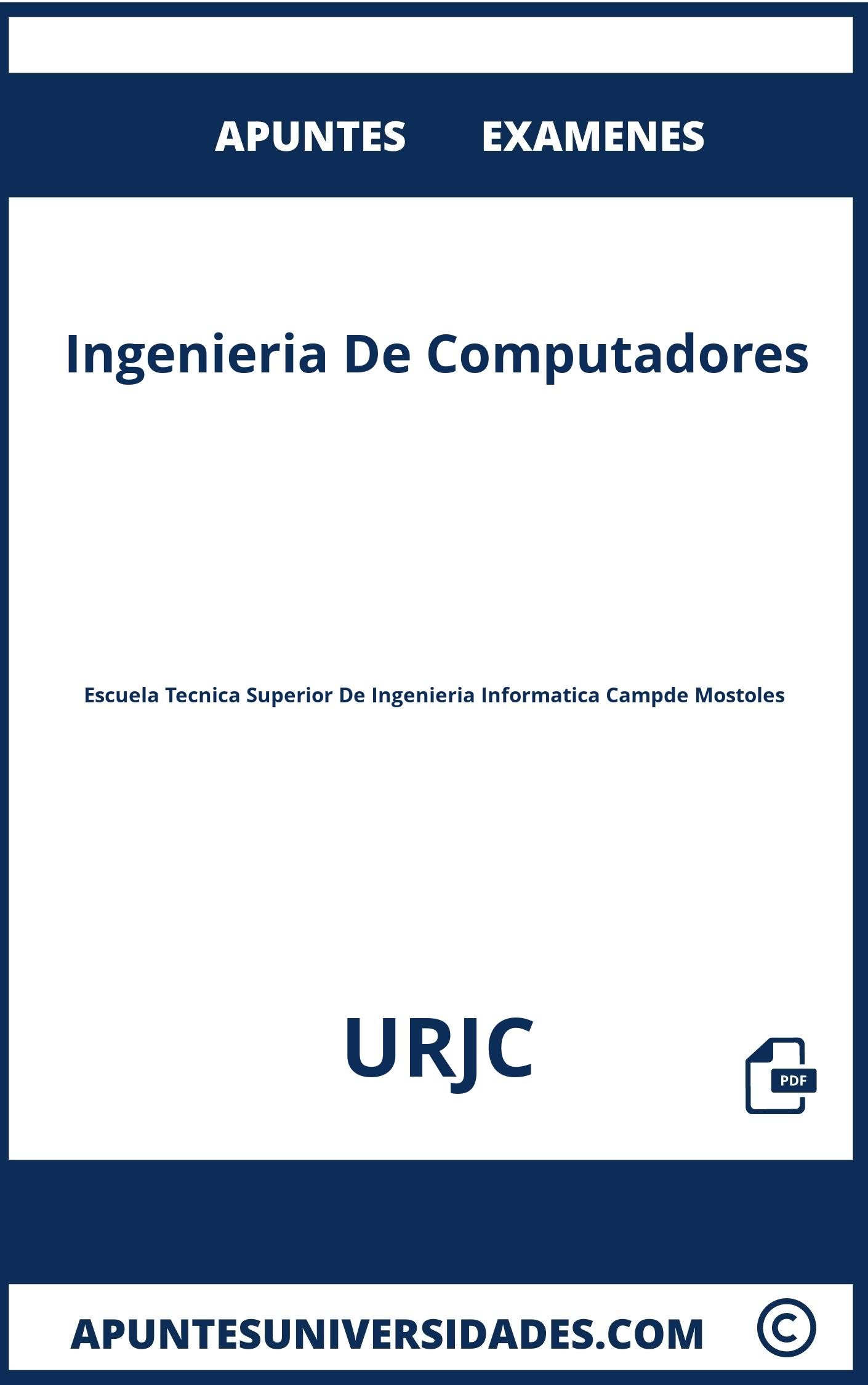 Ingenieria De Computadores URJC Apuntes Examenes