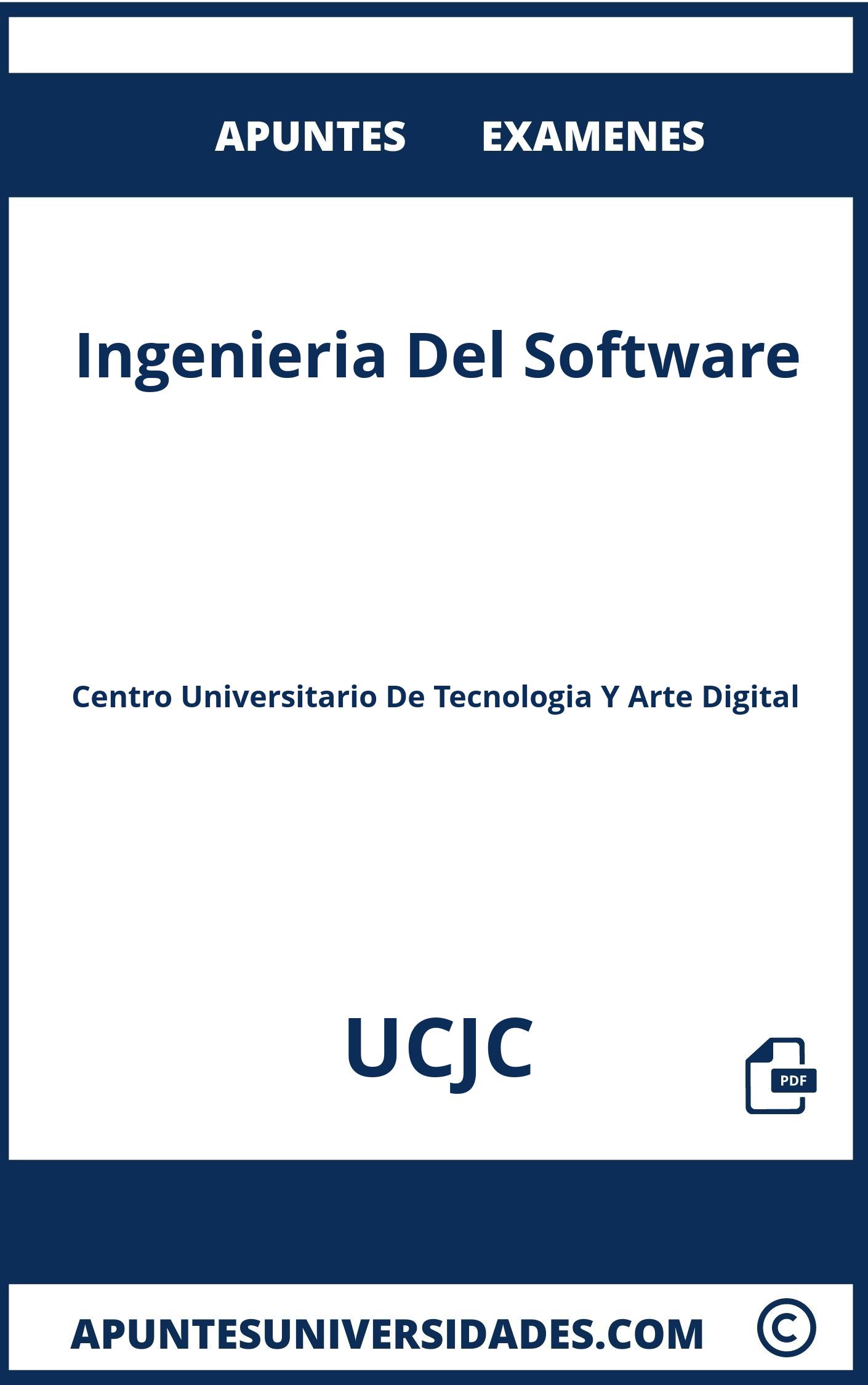 Apuntes Examenes Ingenieria Del Software UCJC