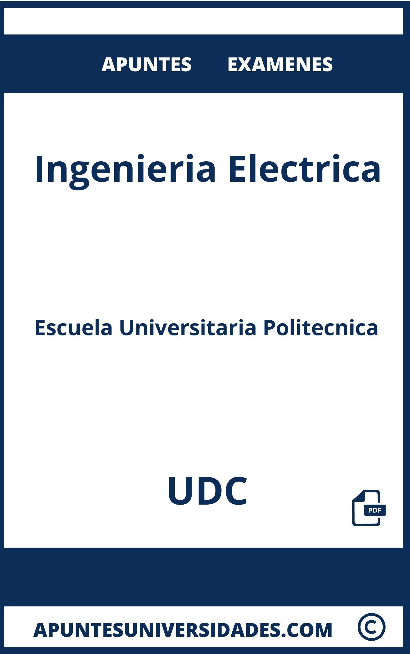 Ingenieria Electrica UDC Examenes Apuntes