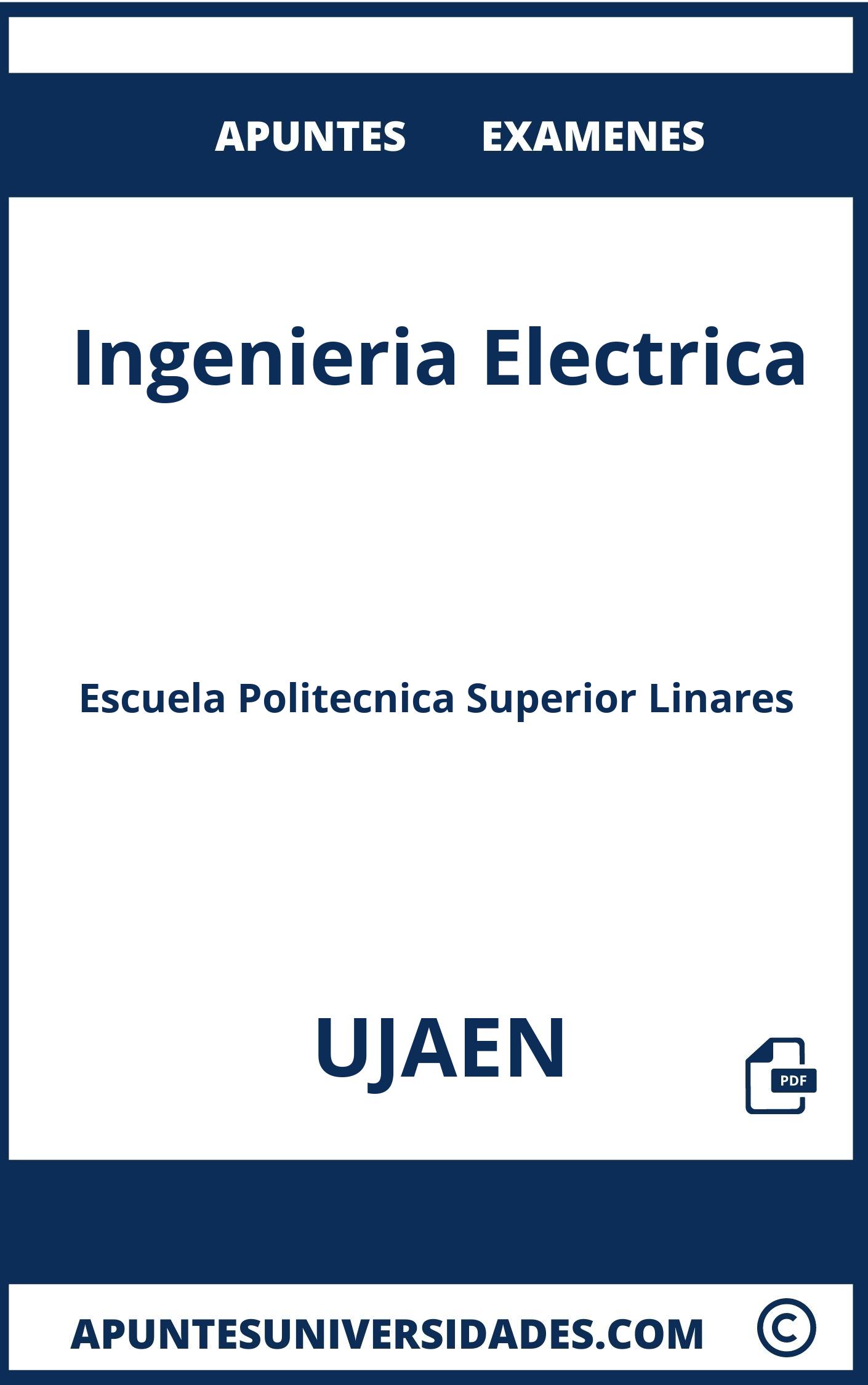 Examenes y Apuntes de Ingenieria Electrica UJAEN
