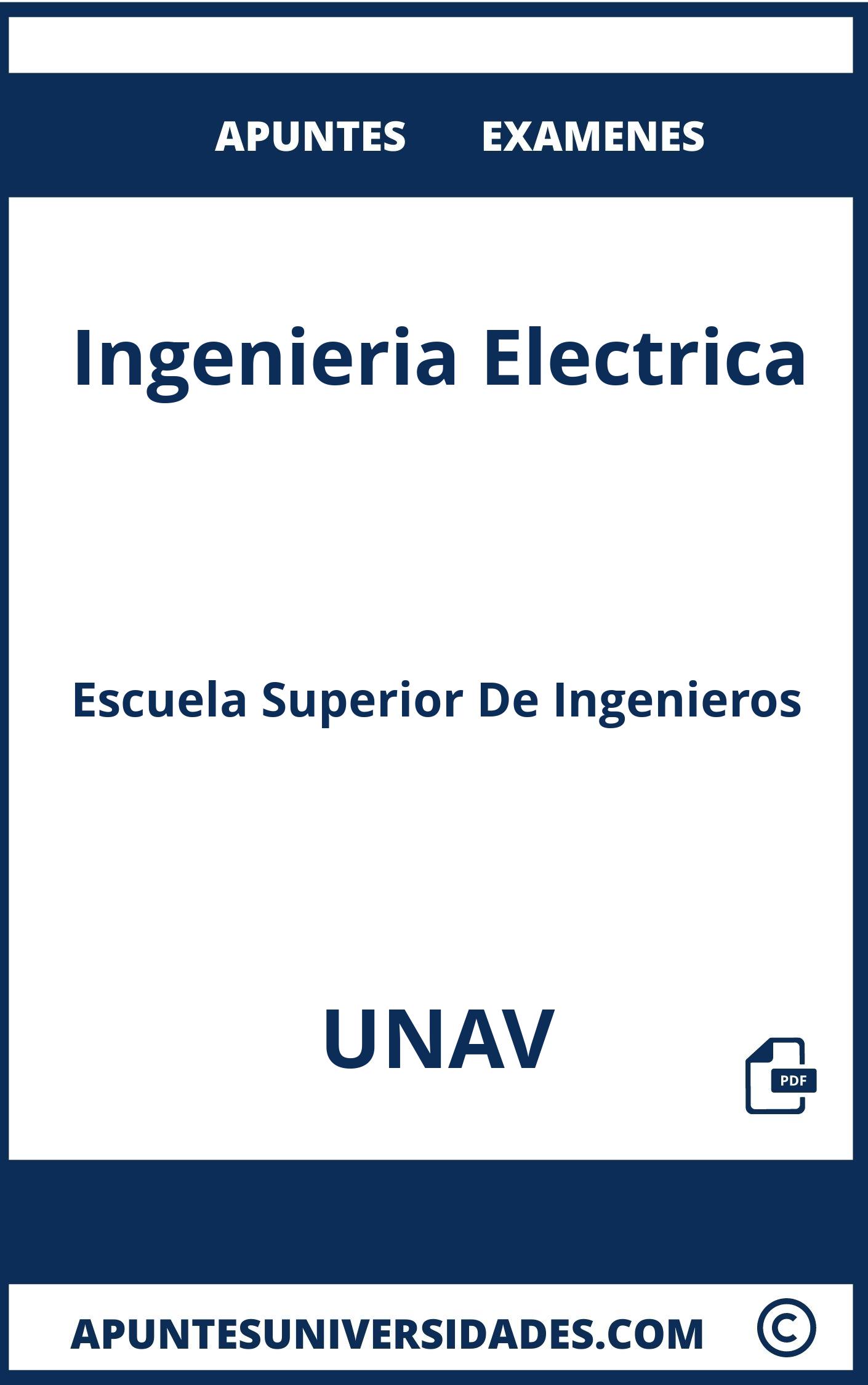 Examenes Y Apuntes Ingenieria Electrica UNAV 】 2024