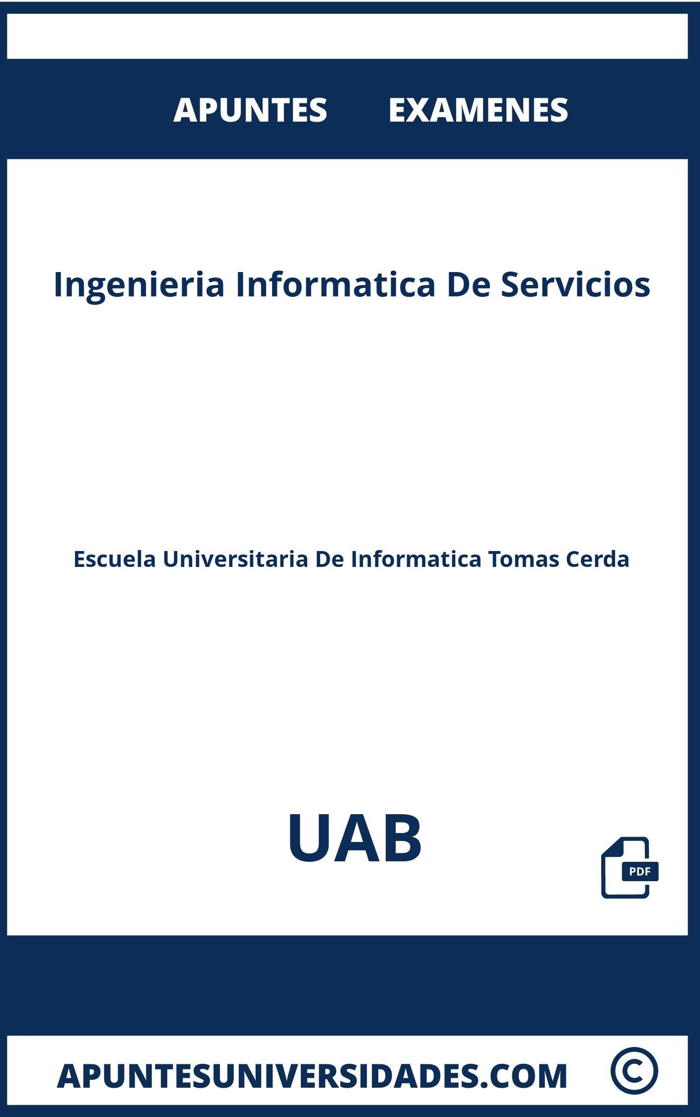 Ingenieria Informatica De Servicios UAB Examenes Apuntes