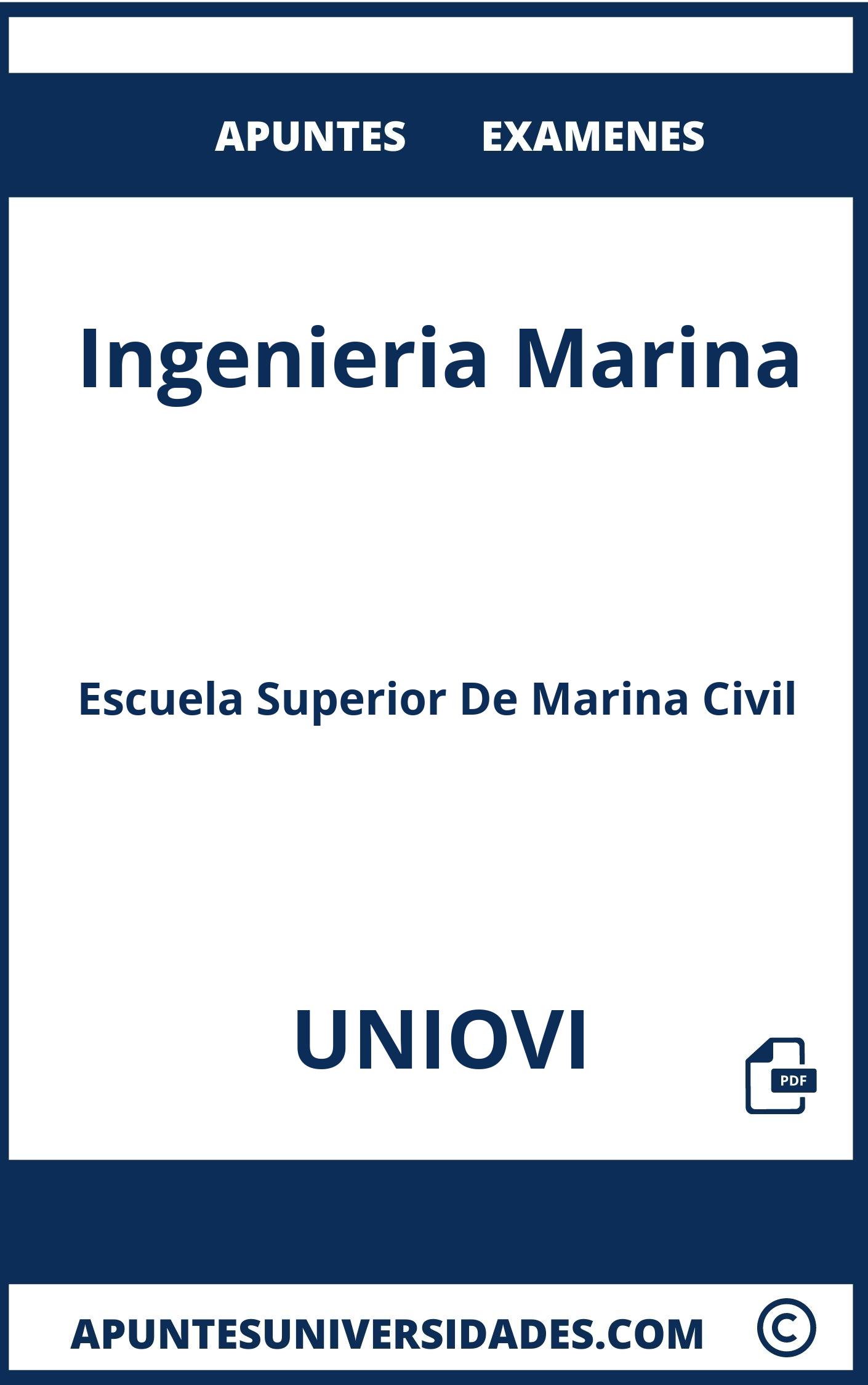 Ingenieria Marina UNIOVI Examenes Apuntes