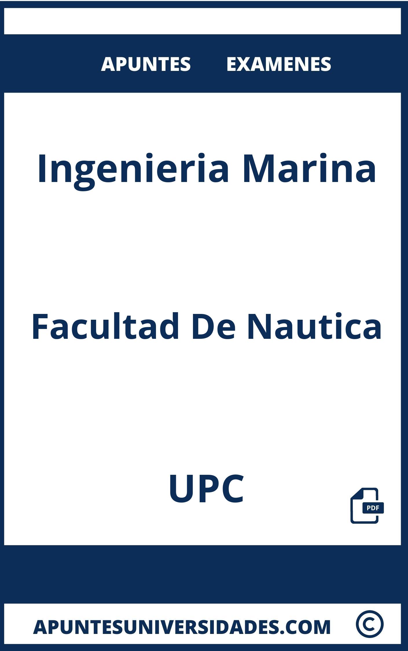 Examenes y Apuntes Ingenieria Marina UPC