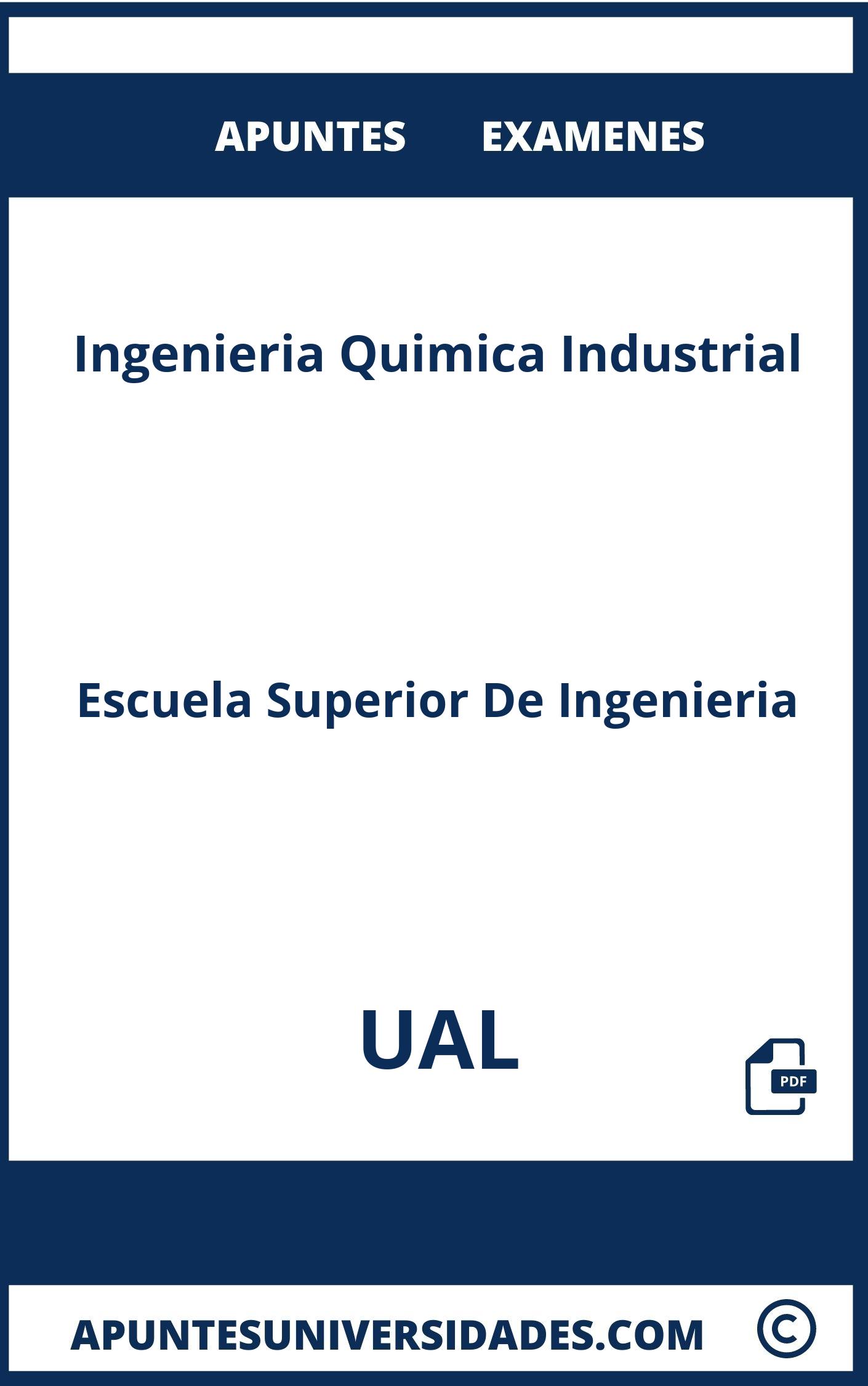 Ingenieria Quimica Industrial UAL Examenes Apuntes