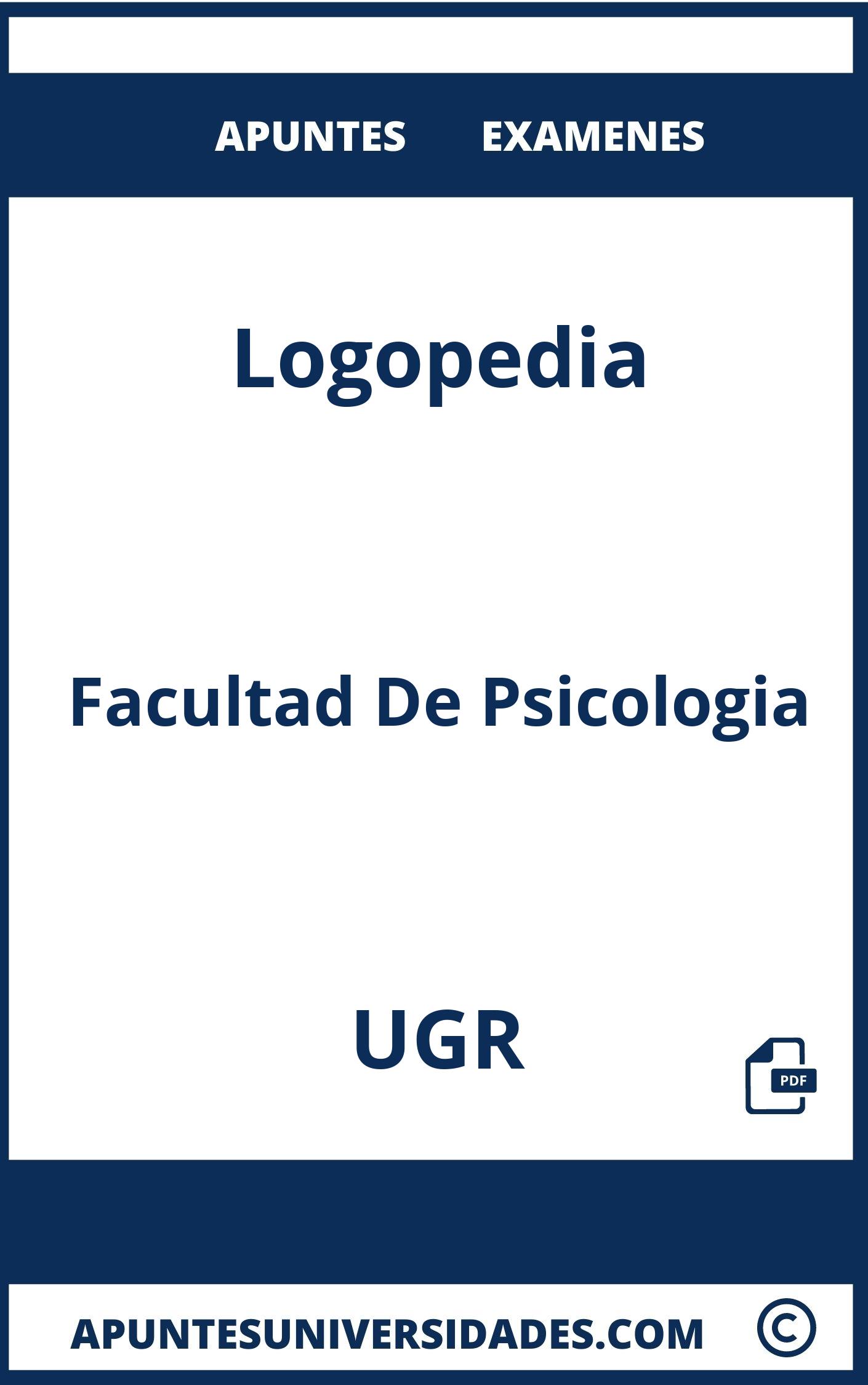 Apuntes y Examenes Logopedia UGR