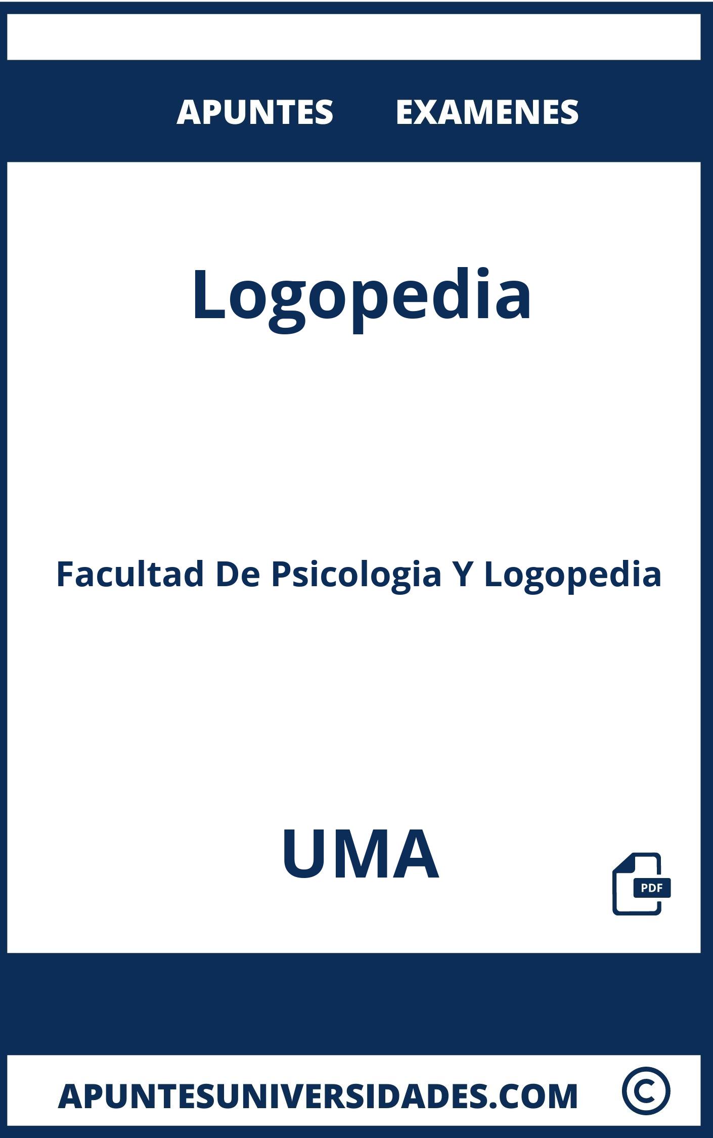 Logopedia UMA Examenes Apuntes