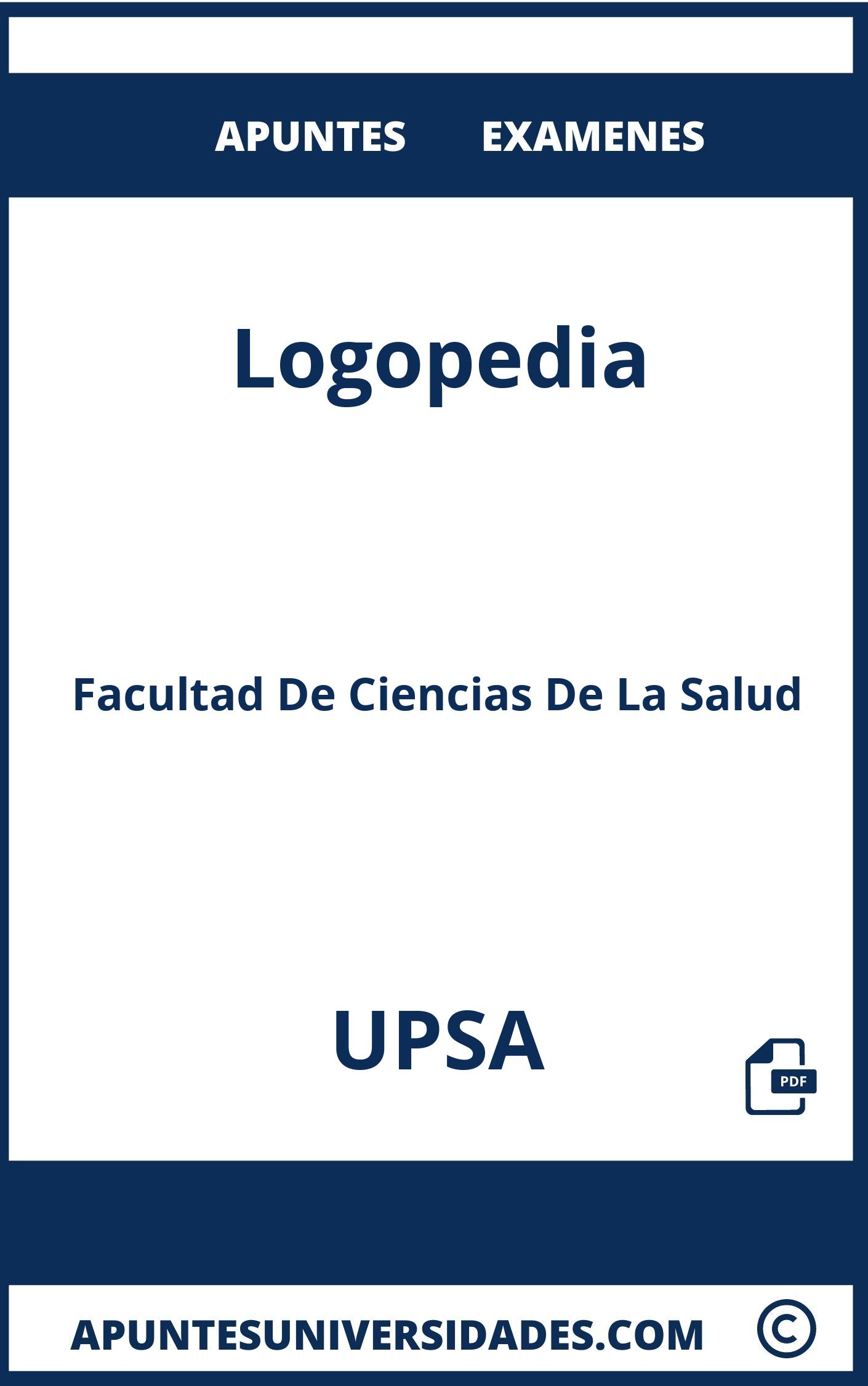 Apuntes y Examenes Logopedia UPSA