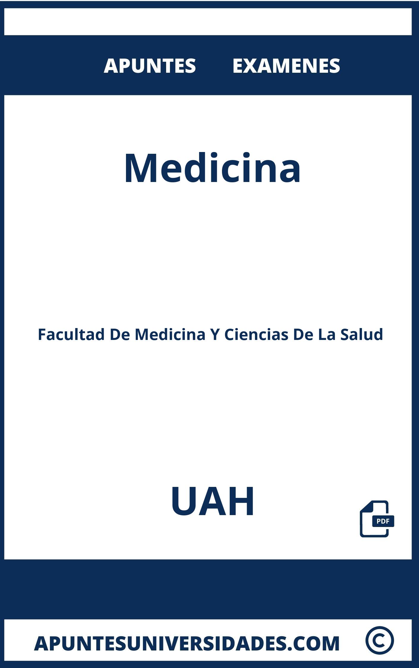 Examenes Apuntes Medicina UAH