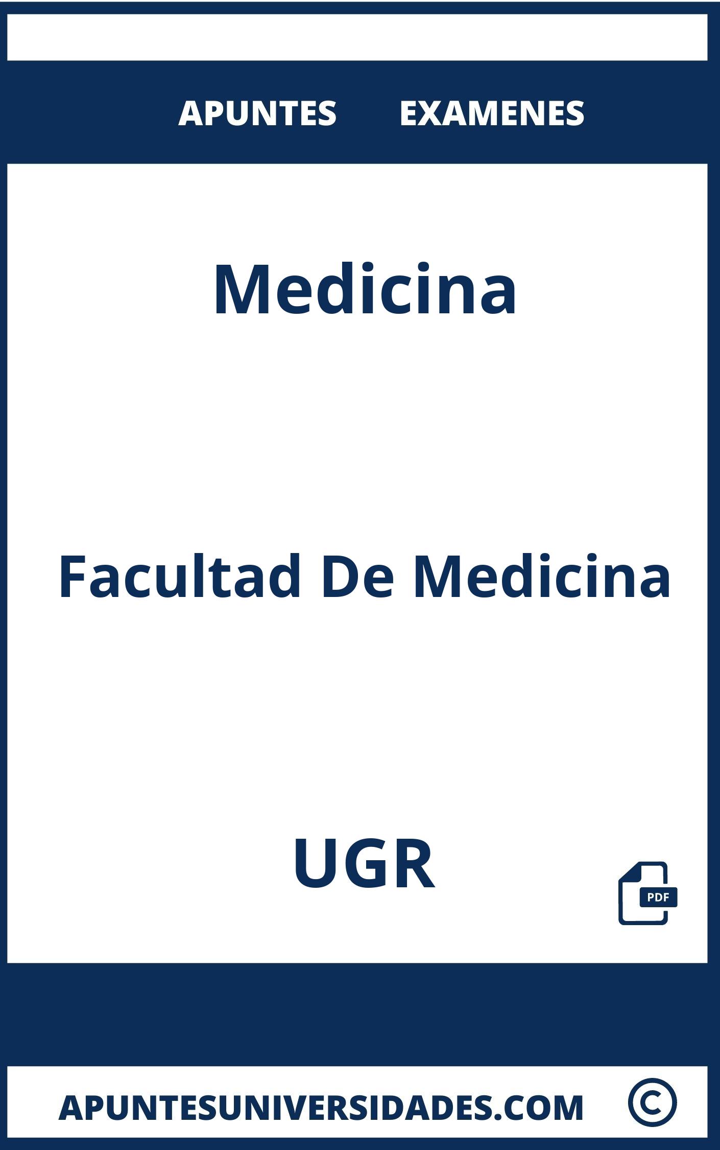 Examenes Apuntes Medicina UGR