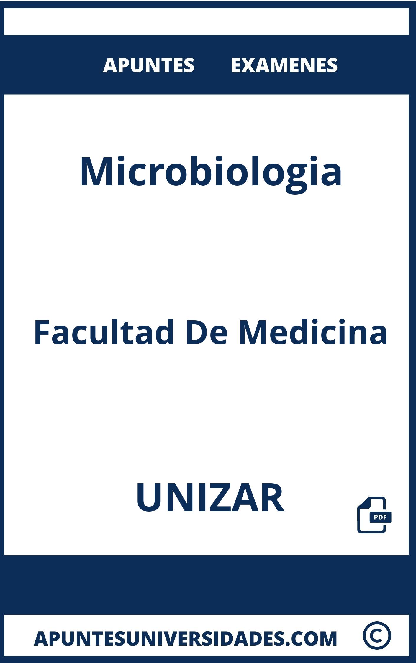 Examenes Apuntes Microbiologia UNIZAR