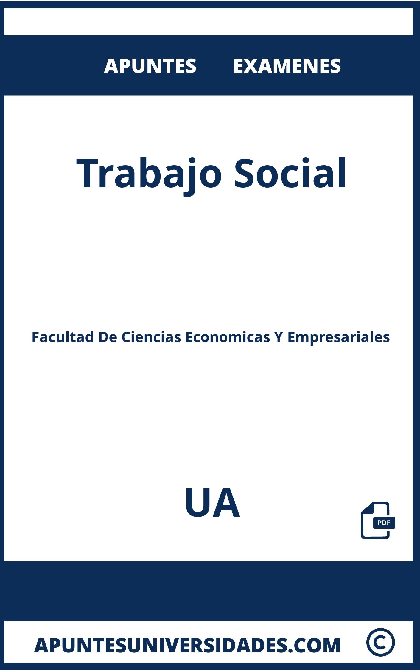 Examenes Apuntes Trabajo Social UA