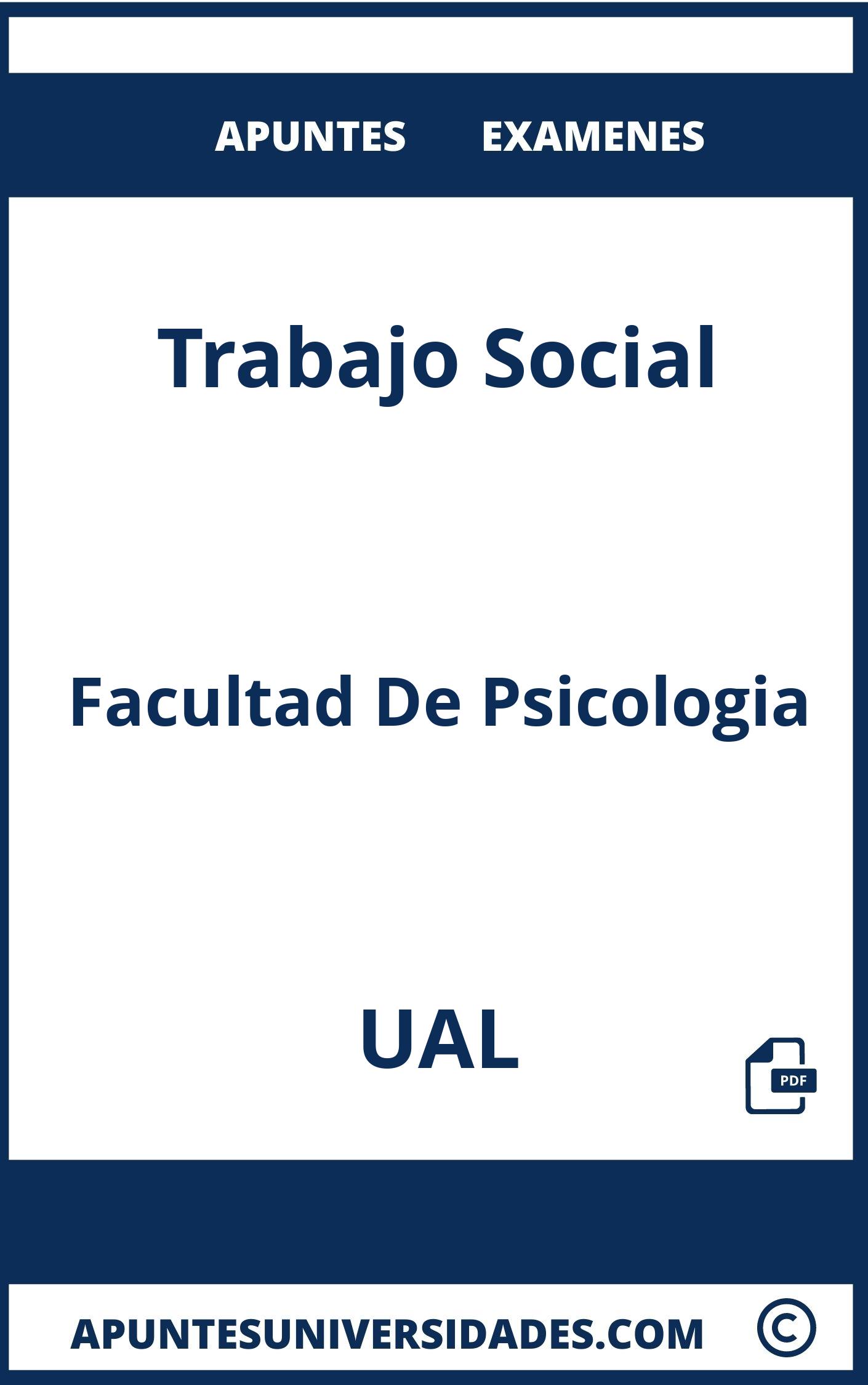 Apuntes y Examenes Trabajo Social UAL