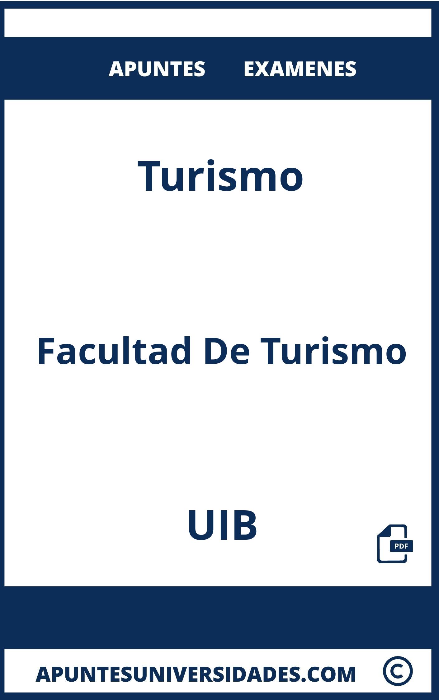 Examenes y Apuntes de Turismo UIB