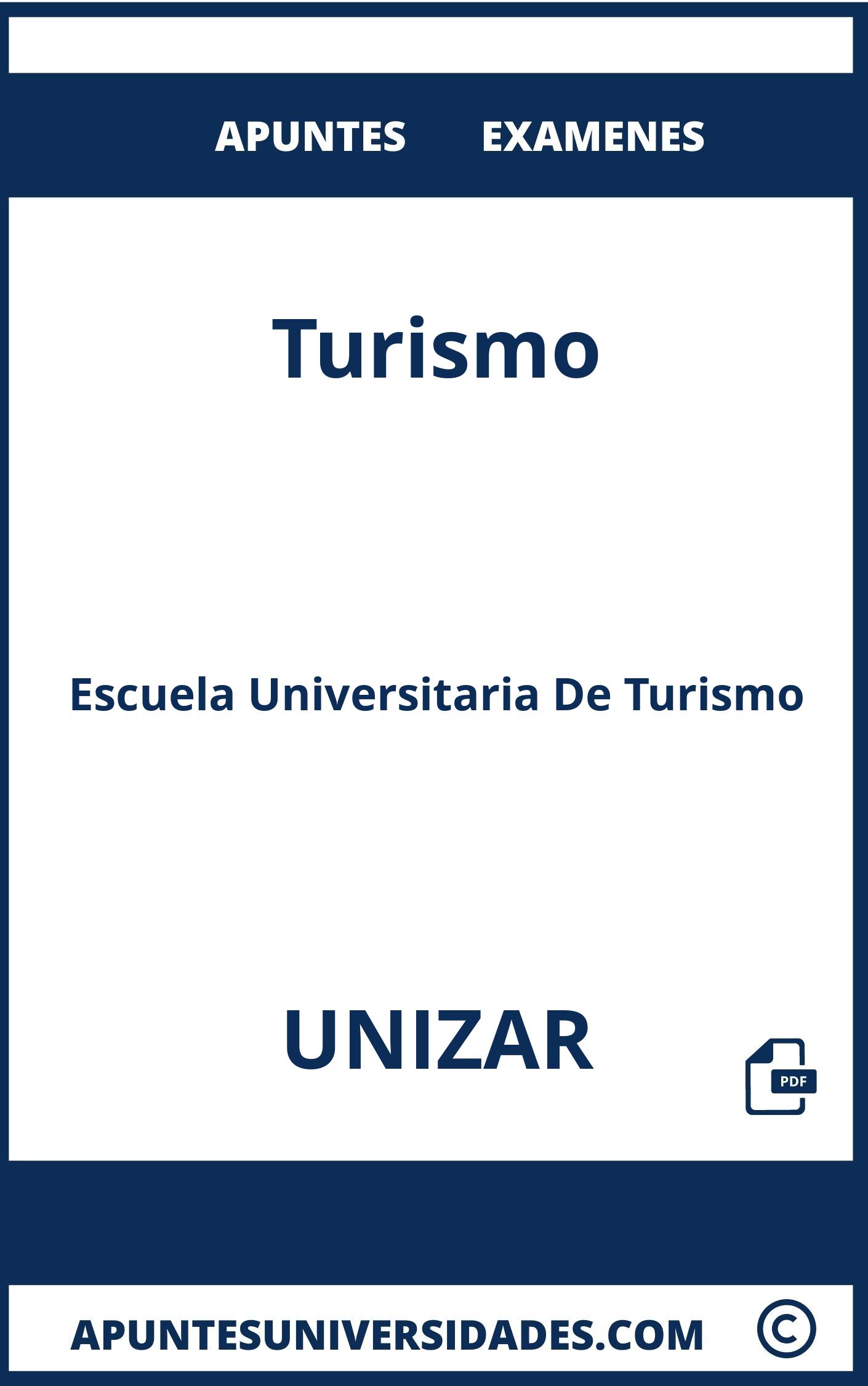 Apuntes Examenes Turismo UNIZAR