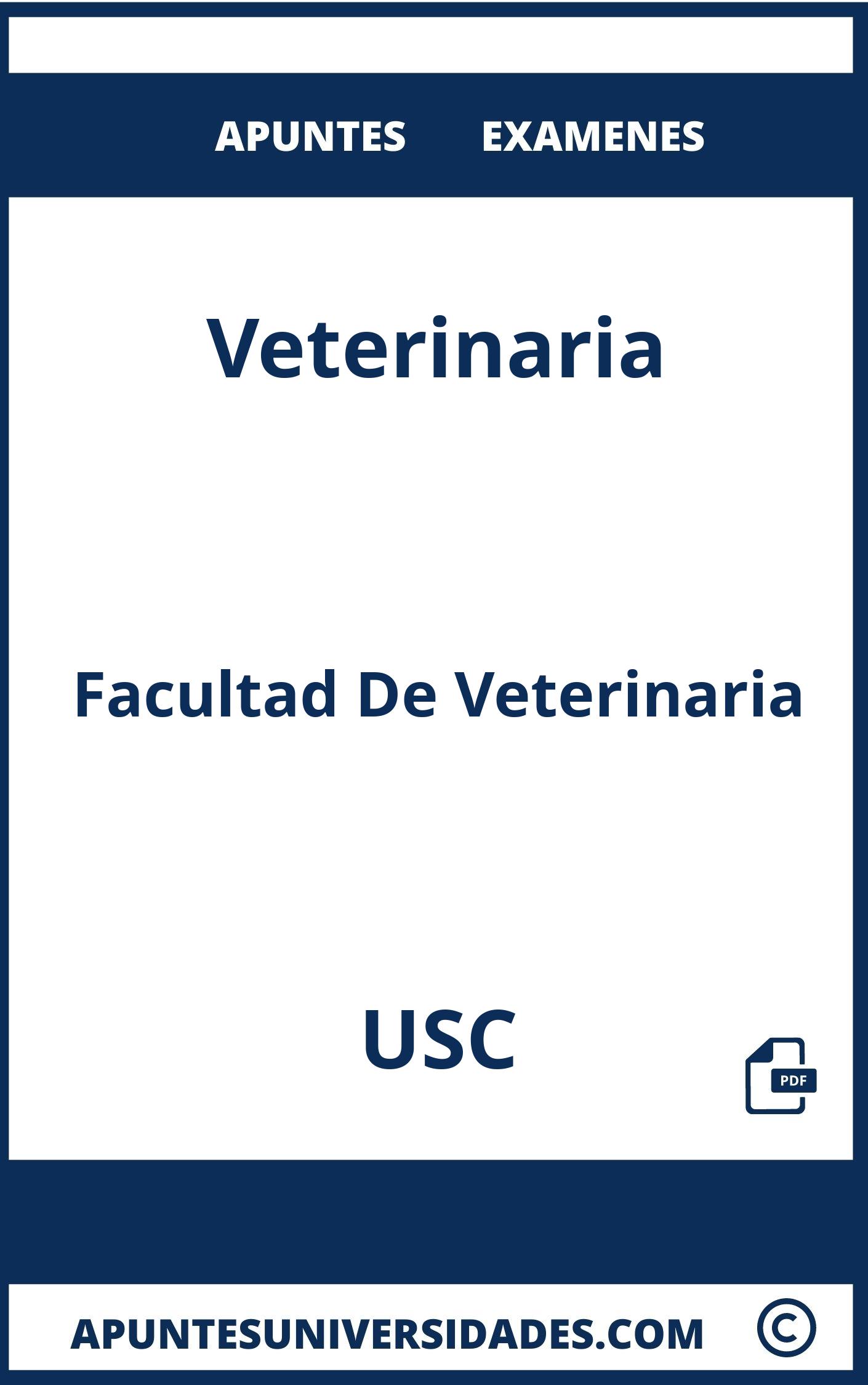 Apuntes Examenes Veterinaria USC